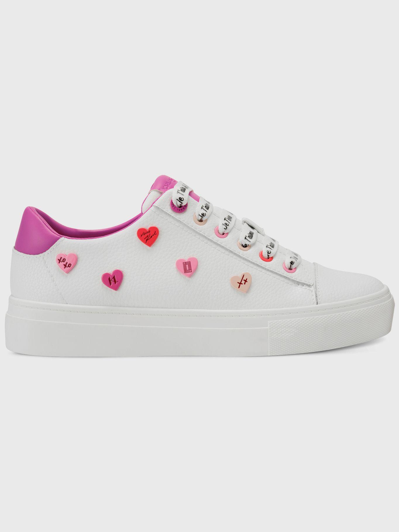 Zapatillas con cordones - Cate heart pins-3