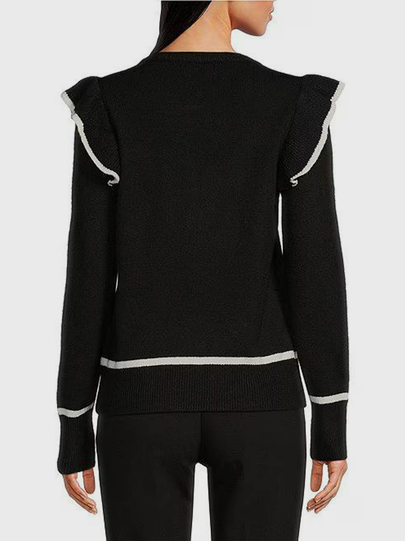 Sweater tres chic con volantes-2