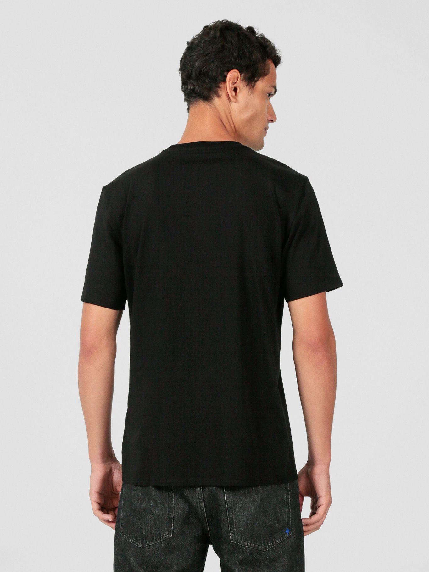 Polera con estampado color block Negro Karl Lagerfeld-2