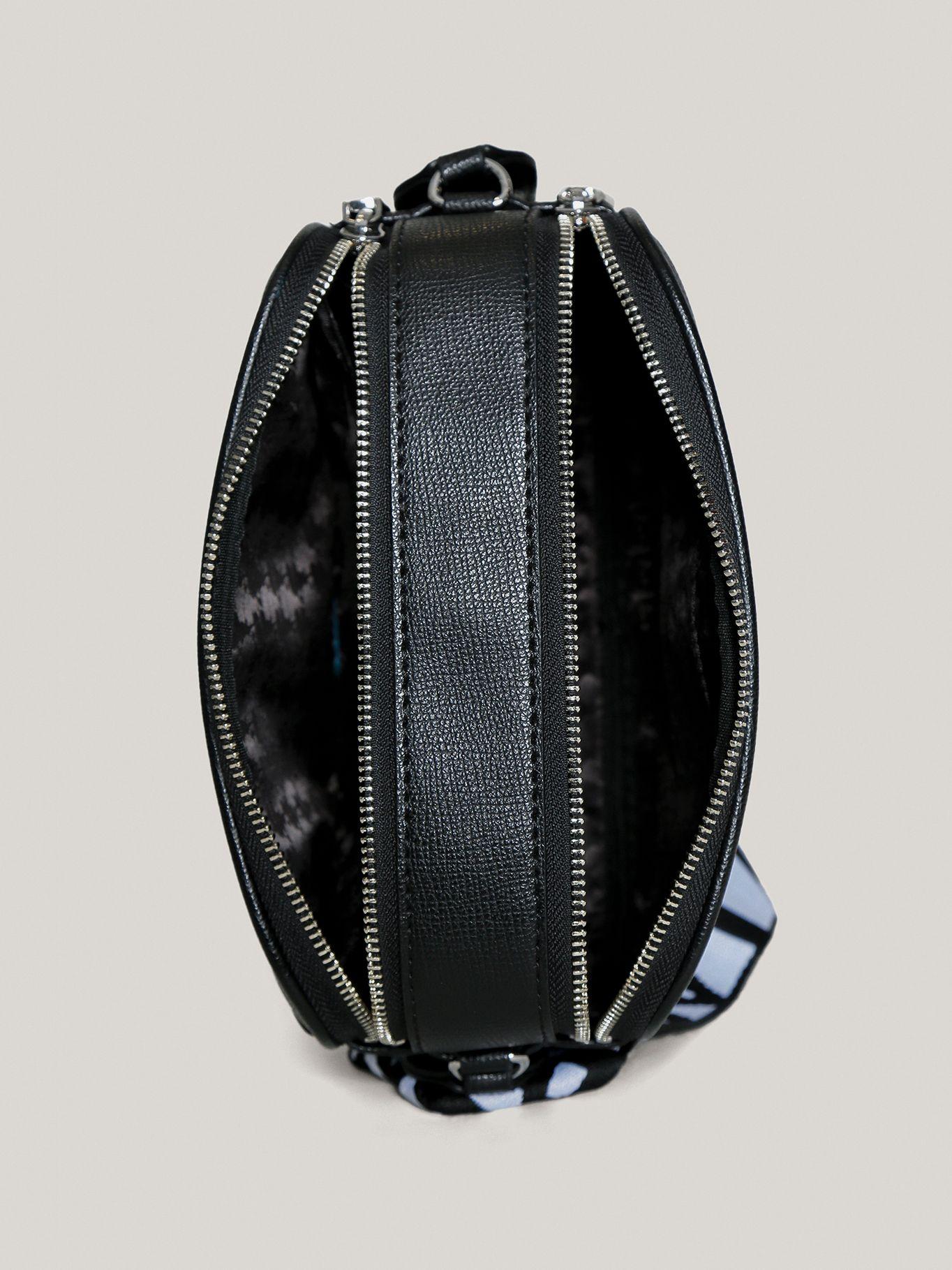 Cartera cruzada cremallera Maybelle Café Karl Lagerfeld-4