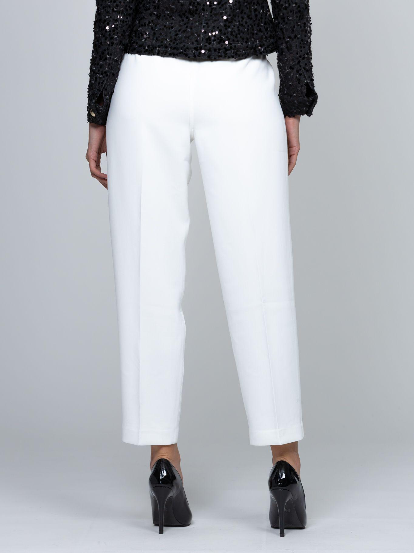 Pantalón non deminbl Blanco Karl Lagerfeld-2
