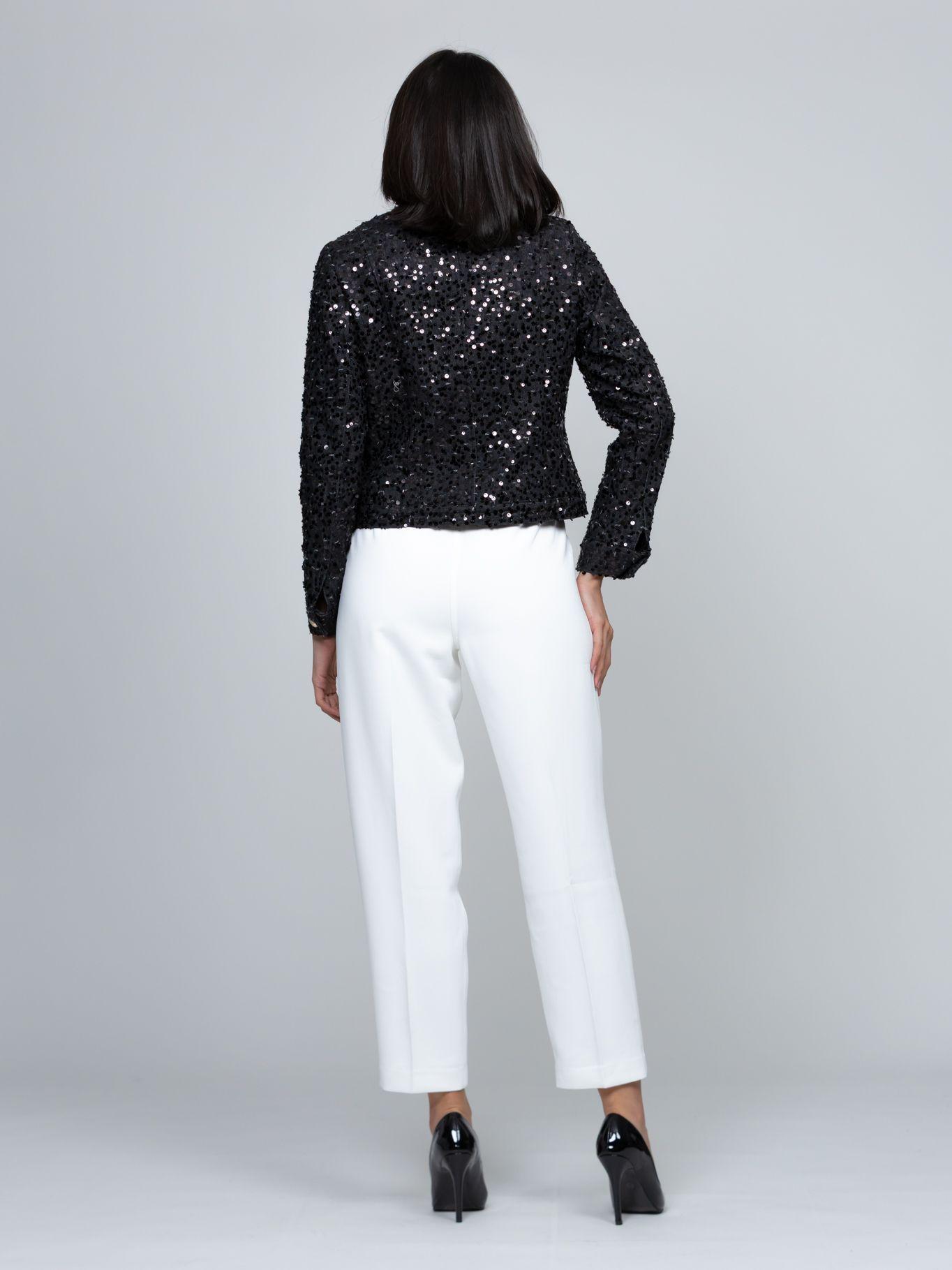 Pantalón non deminbl Blanco Karl Lagerfeld-3