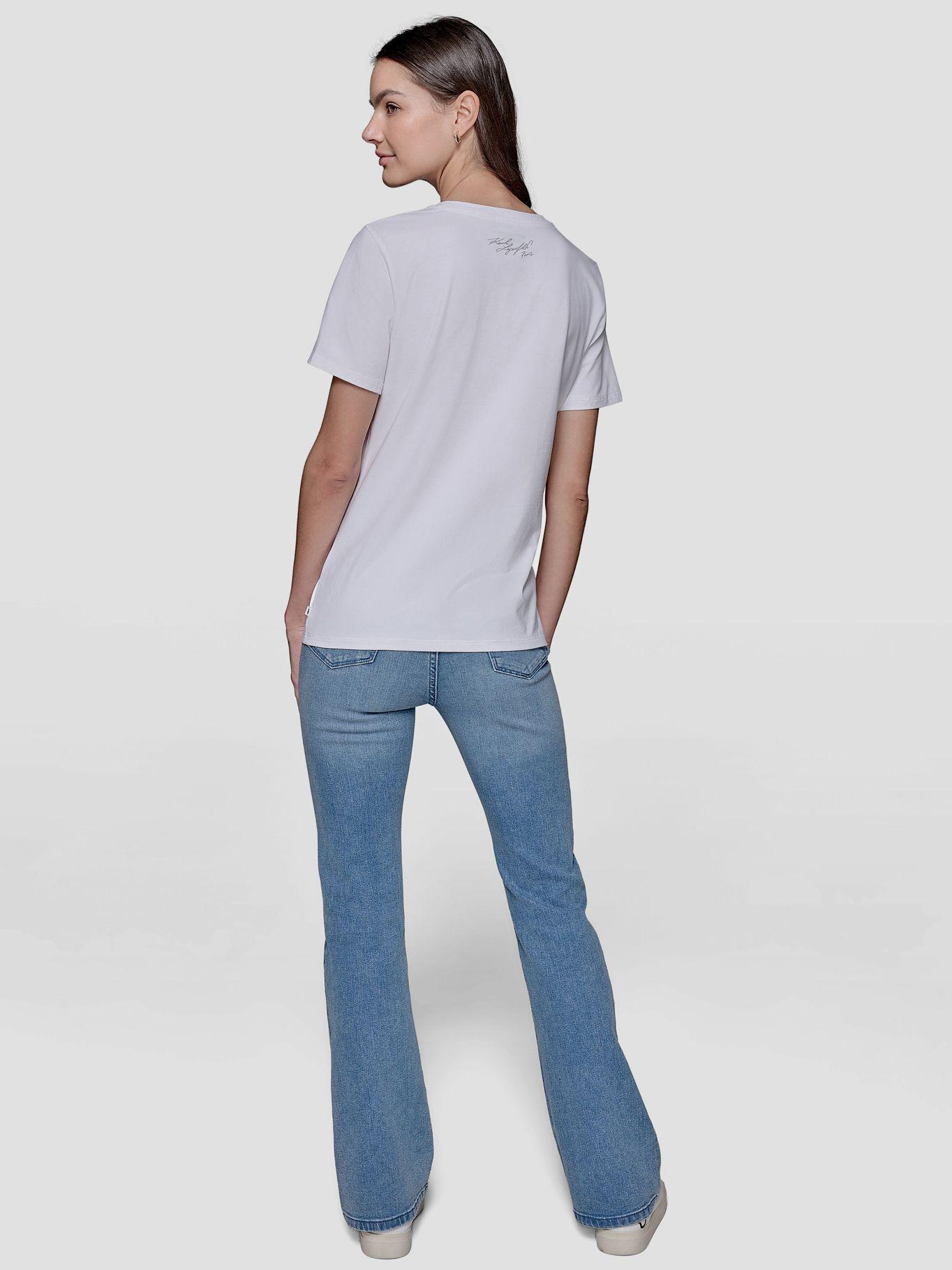 Polera Karl Books Blanco Karl Lagerfeld-2
