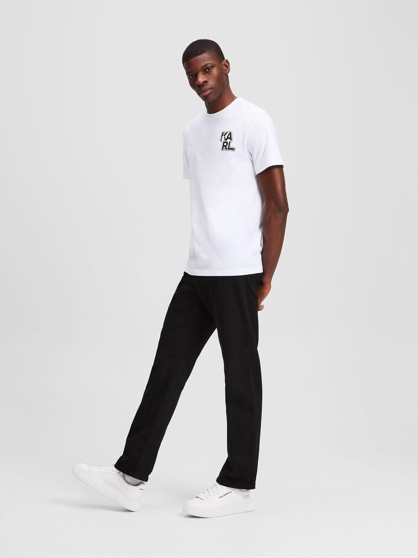 Polera con logotipo Blanco -Karl Lagerfeld-1
