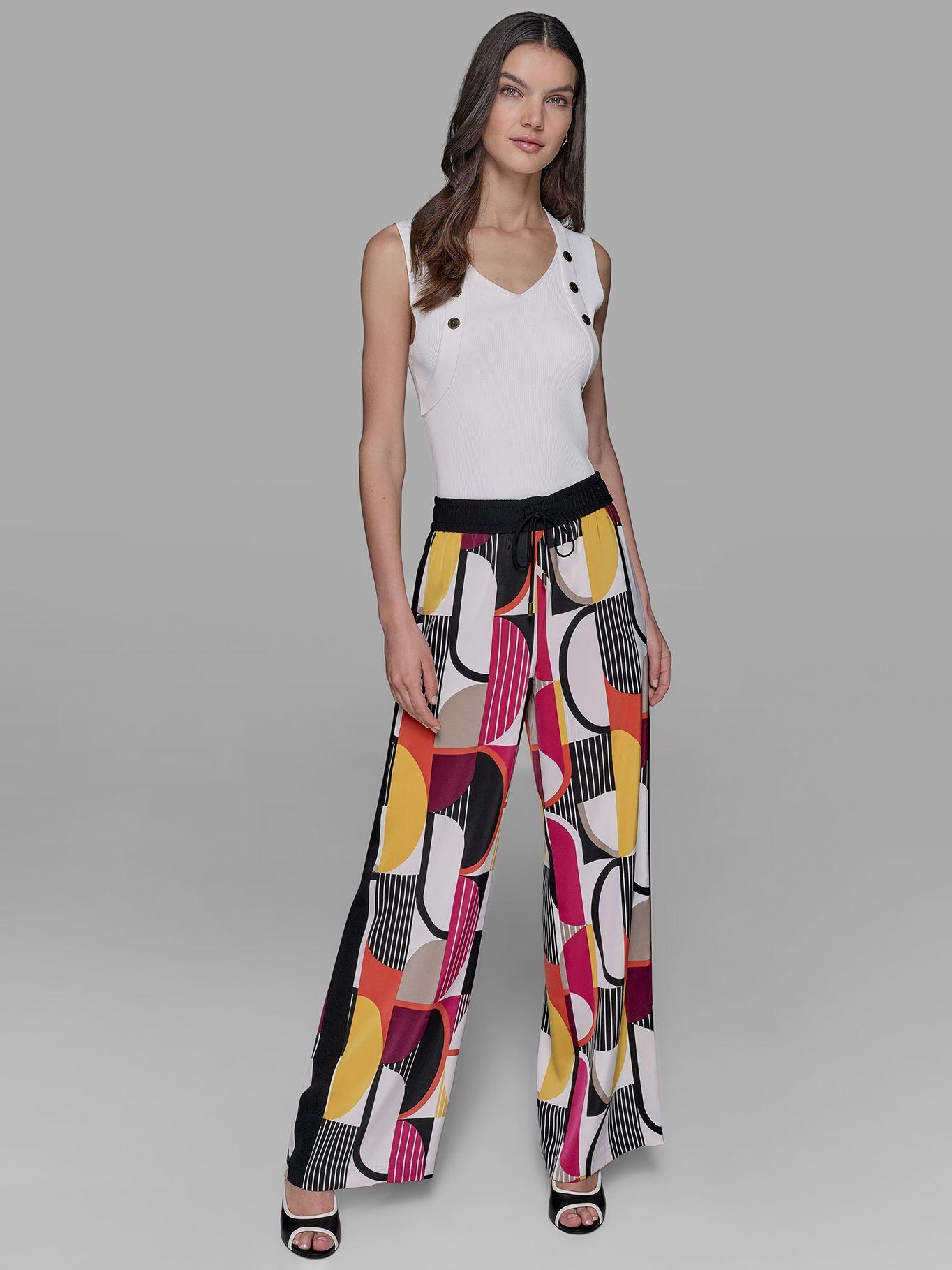 Pantalón cintura elástica Multicolor Karl Lagerfeld-0