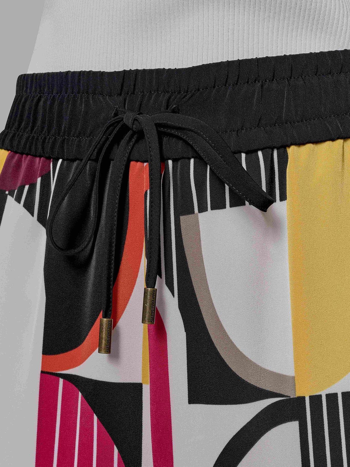 Pantalón cintura elástica Multicolor Karl Lagerfeld-4