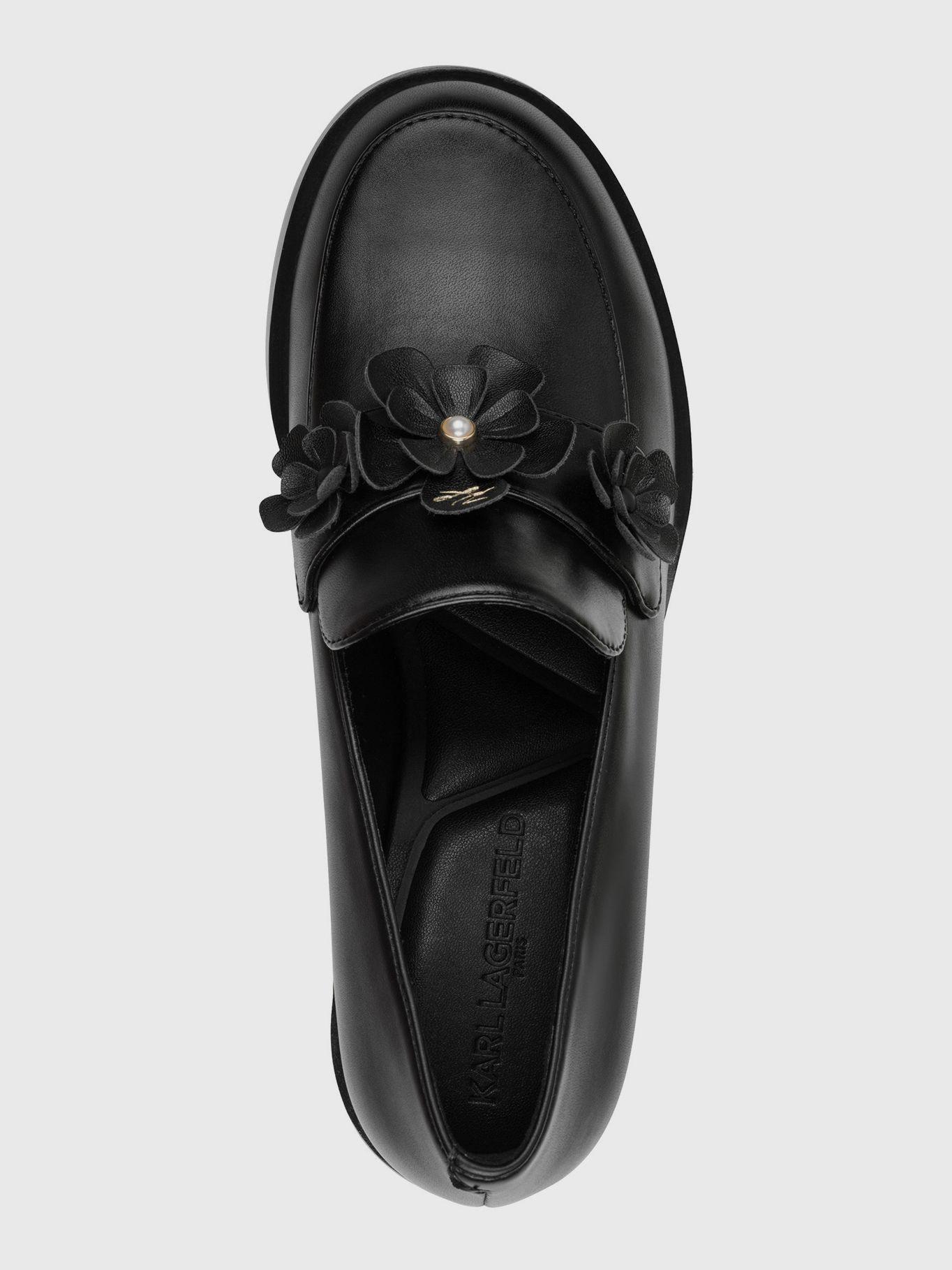 Zapatos Camilia Fleur de tacón Negro Karl Lagerfeld-2