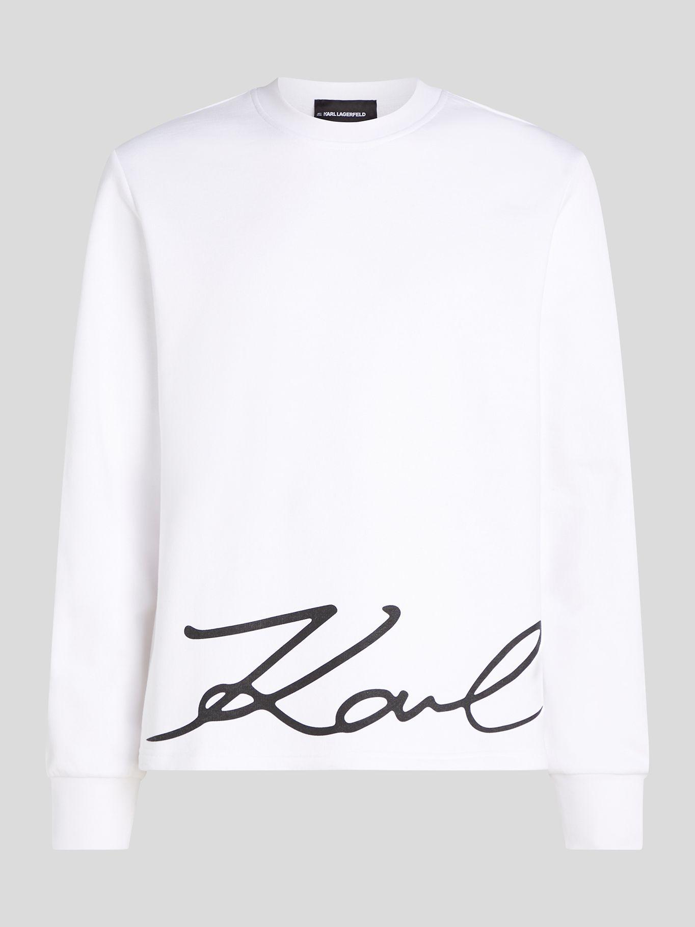 Polerón con bajo de KARL Blanco Karl Lagerfeld-0