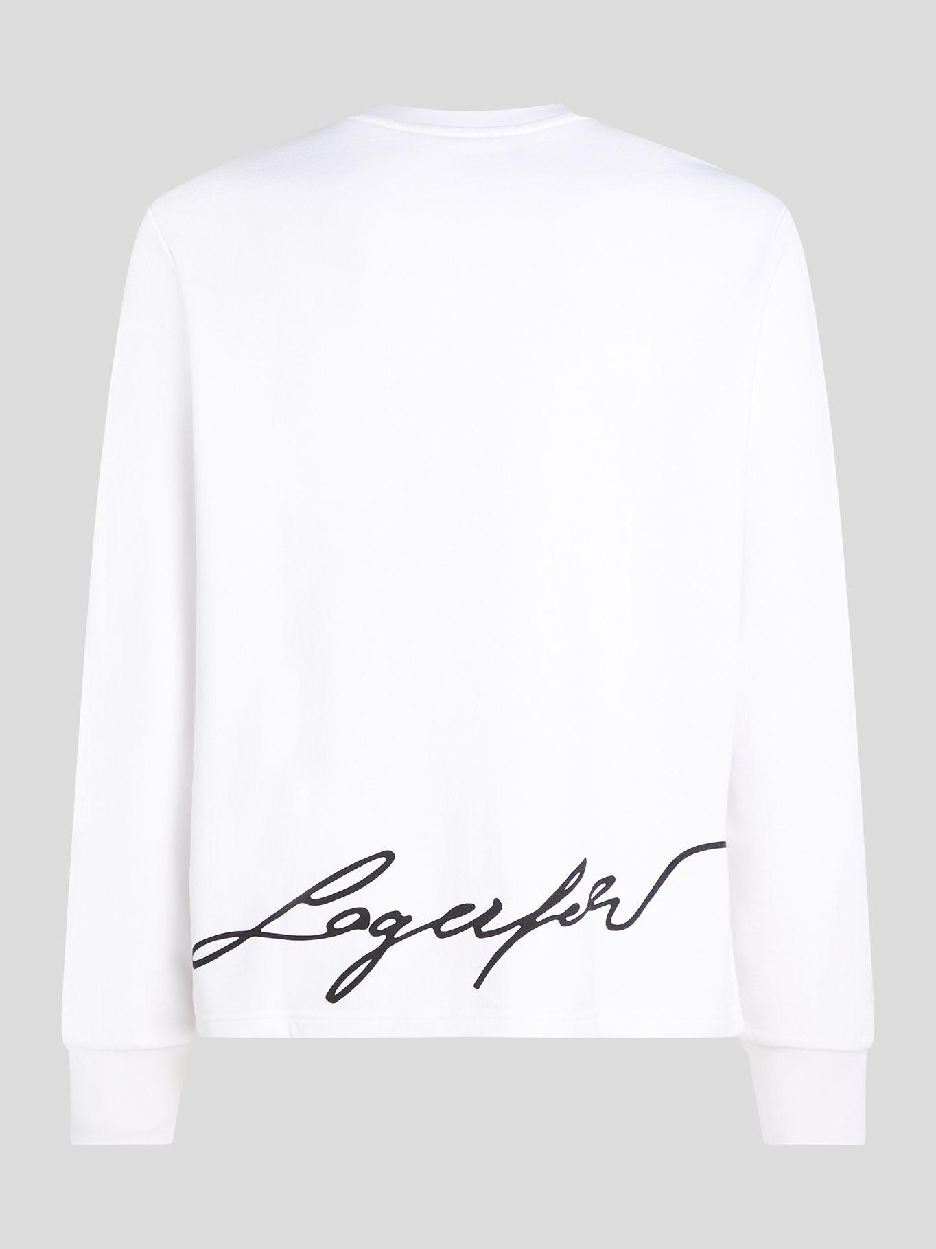 Polerón con bajo de KARL Blanco Karl Lagerfeld-1