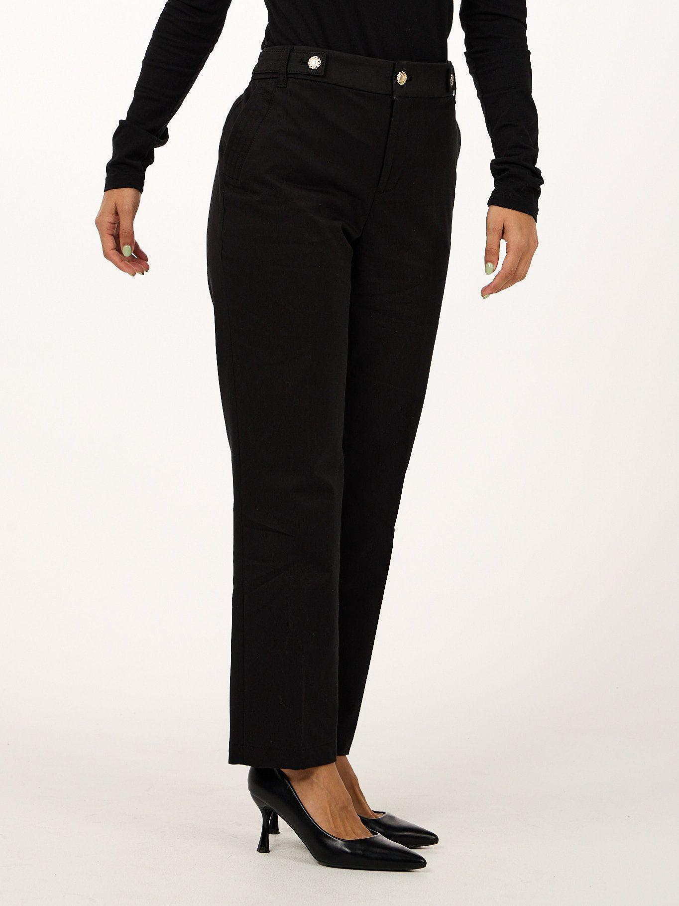 Pantalón tobillero Negro Karl Lagerfeld-3