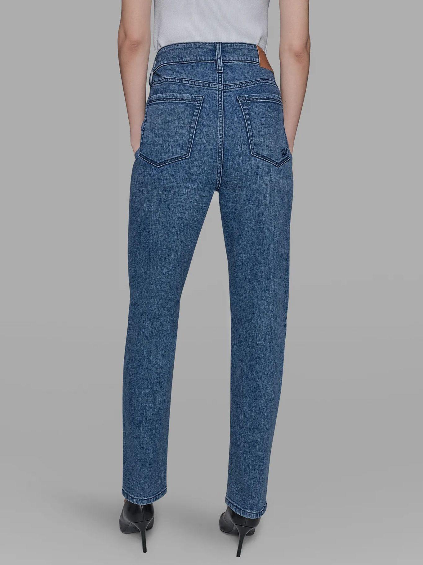 Jeans con diseño de parches Azul Karl Lagerfeld-2