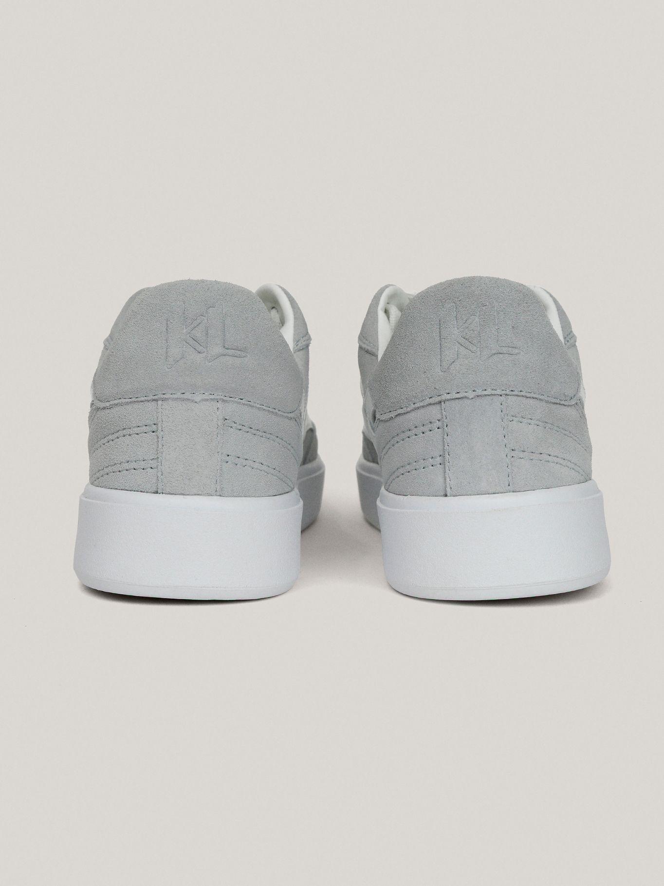 Zapatillas de cuero con detalle de gamuza-1