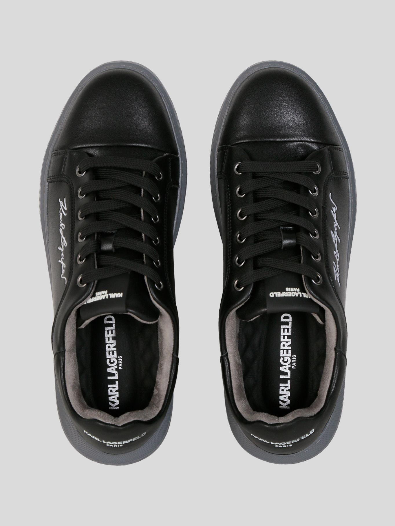 Zapatillas con firma KARL bordada Negro Karl Lagerfeld-3
