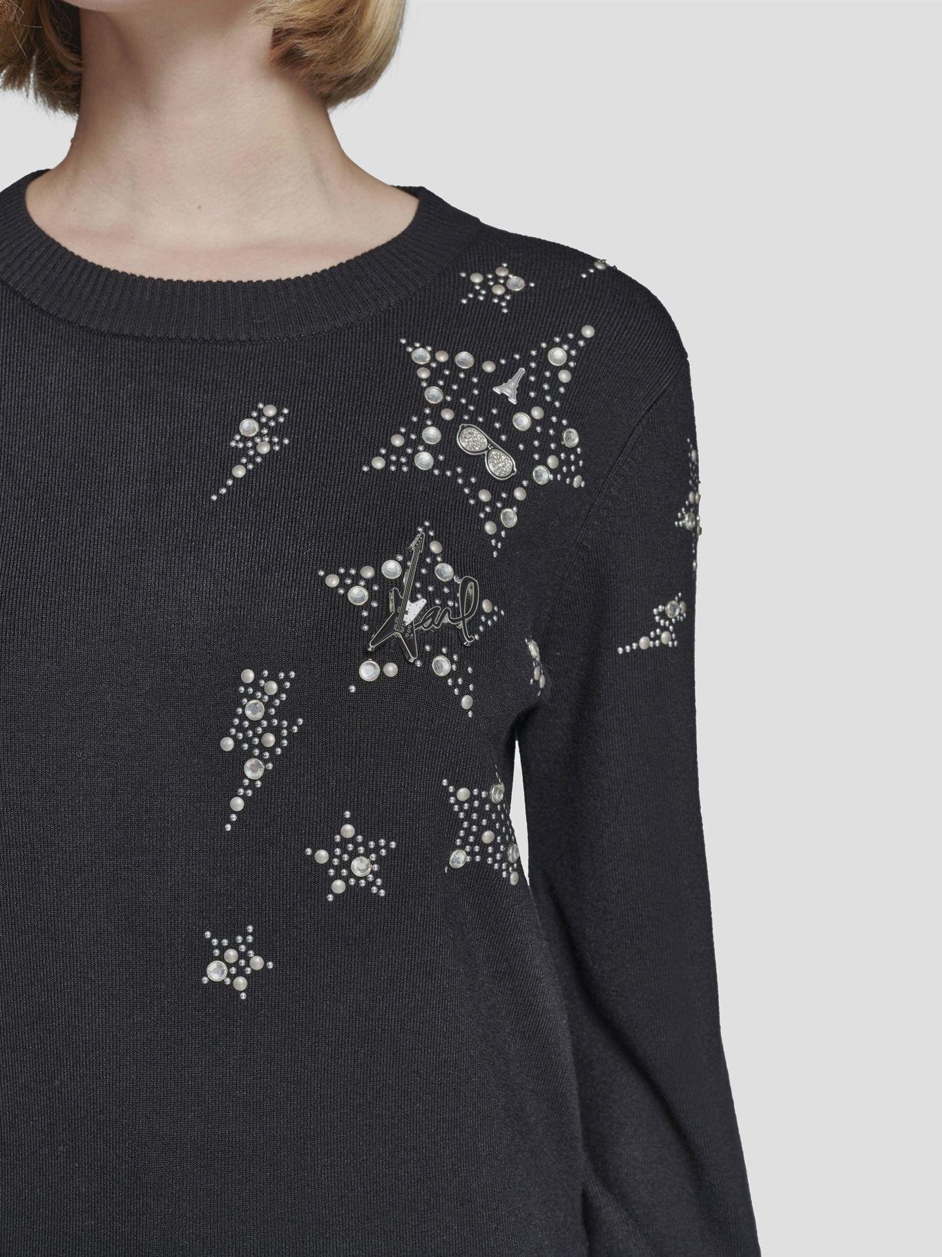 Sweater adornado con estrellas-4