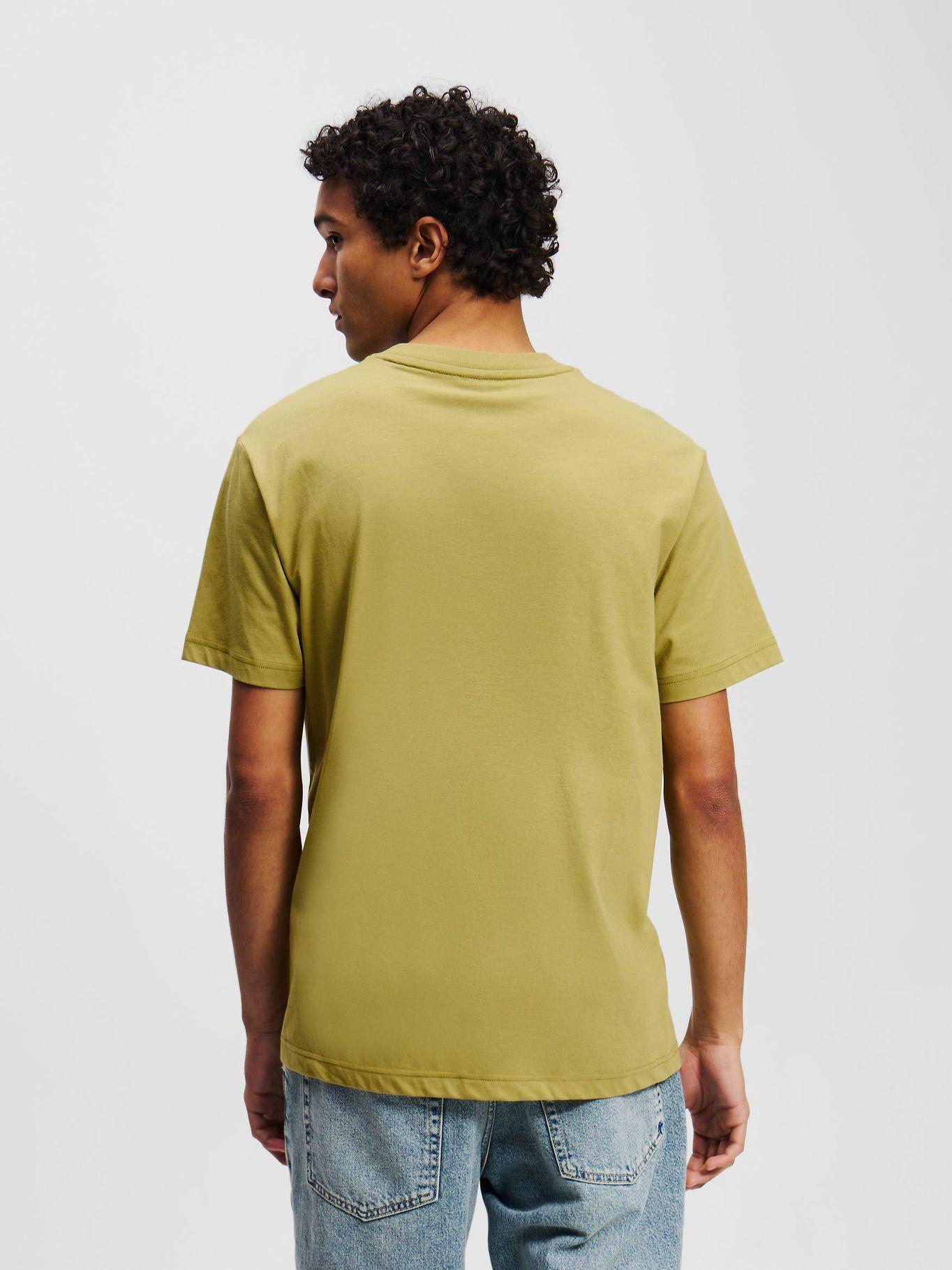 Polera regular con mono Verde Karl Lagerfeld-2