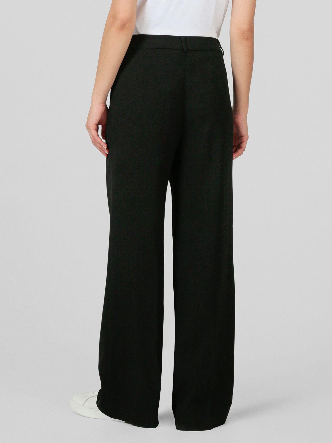 Pantalón de vestir straight Negro Karl Lagerfeld-2