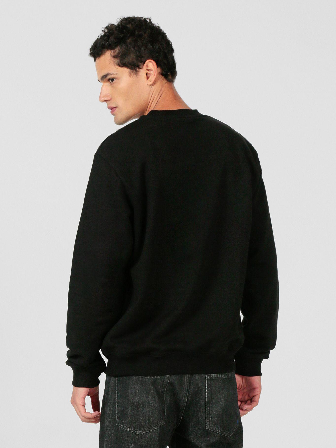 Polerón regular con logo en caja Negro Karl Lagerfeld-2