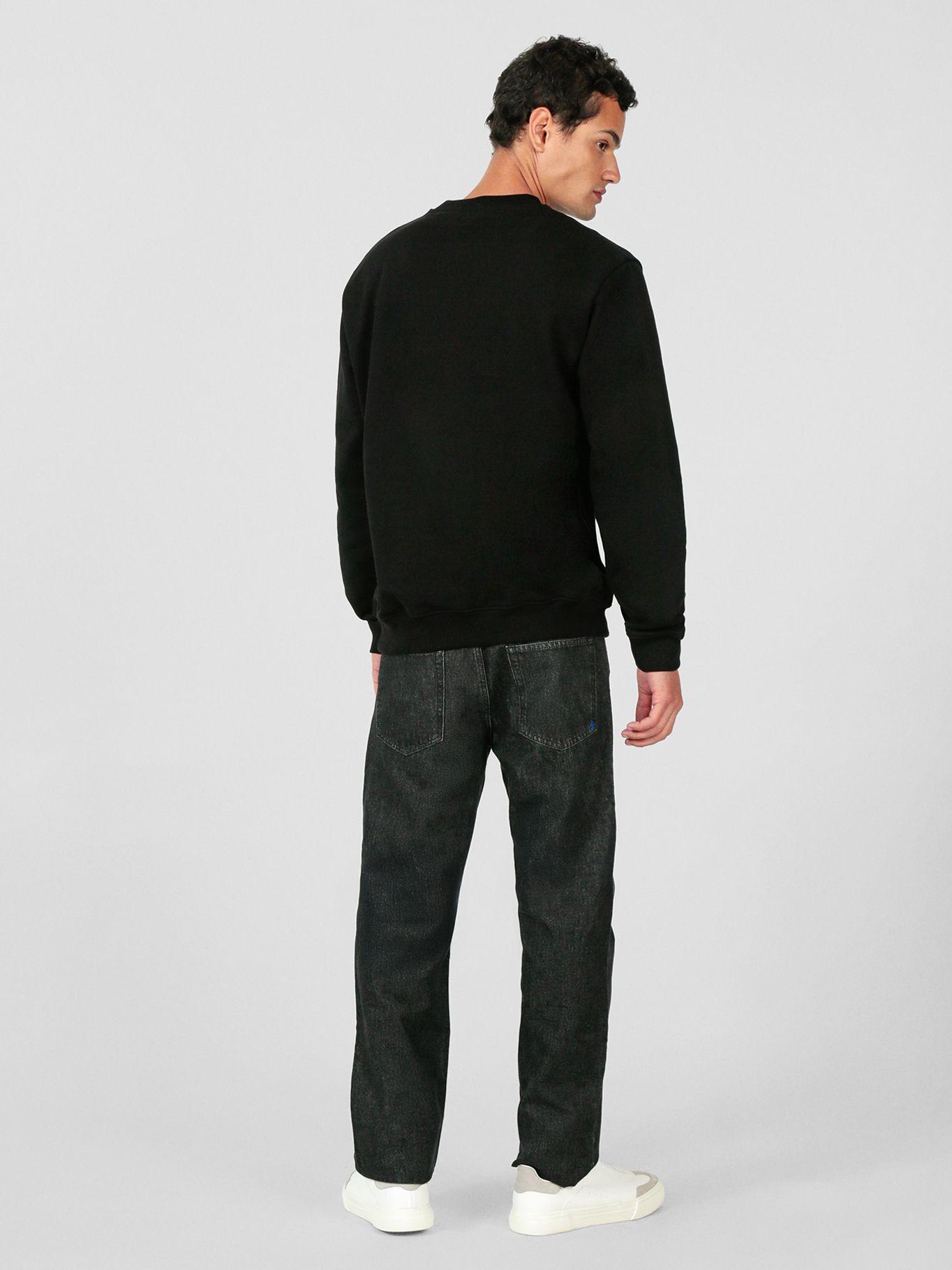 Polerón regular con logo en caja Negro Karl Lagerfeld-3