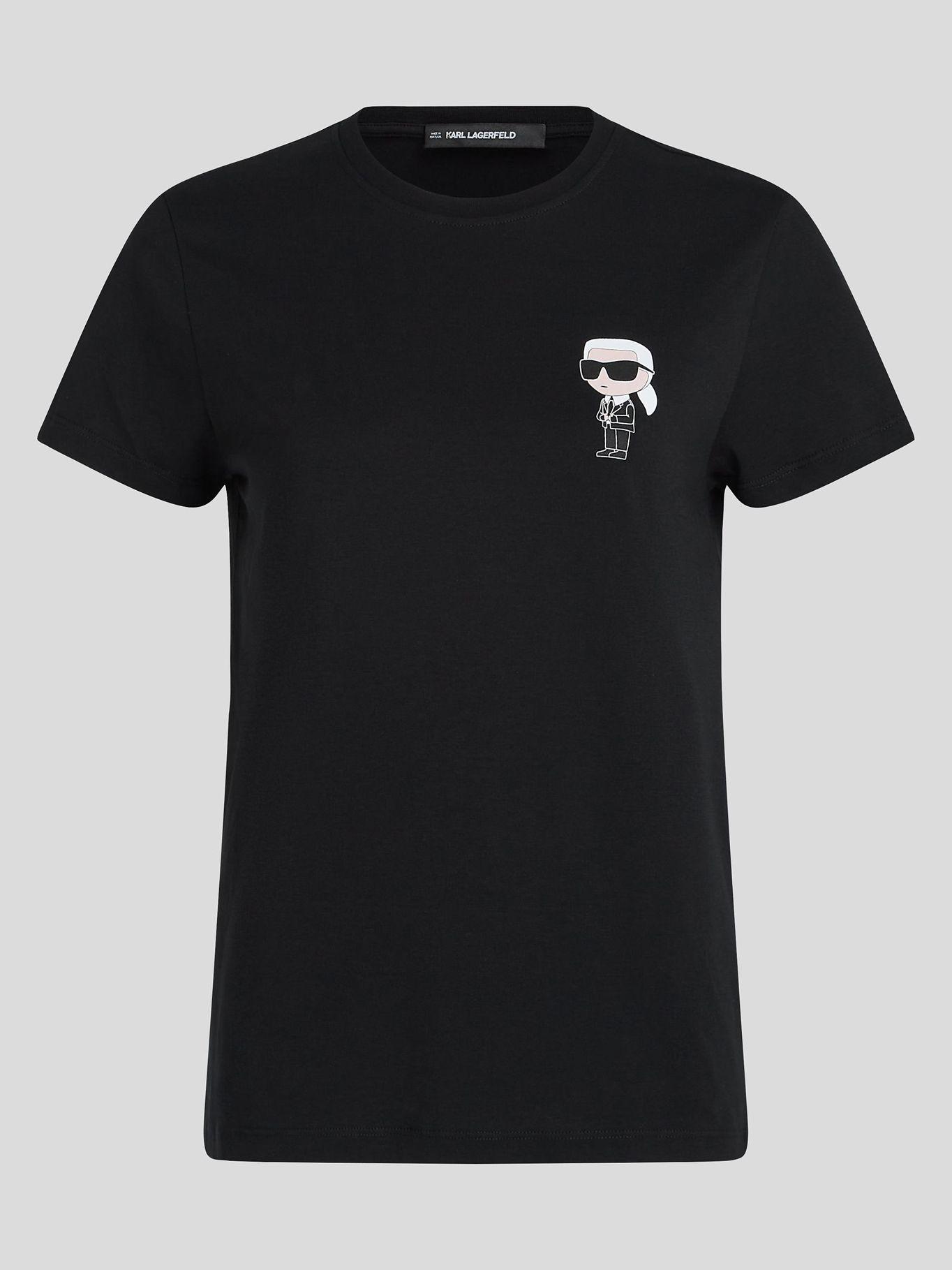 Polera IKON KARL Negro Karl Lagerfeld-0