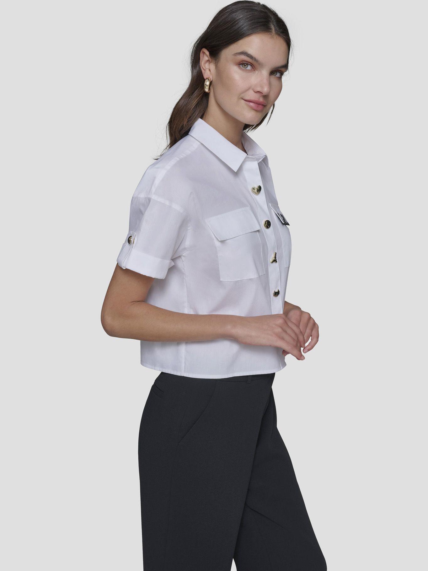 Camisa poplin con logotipo-3