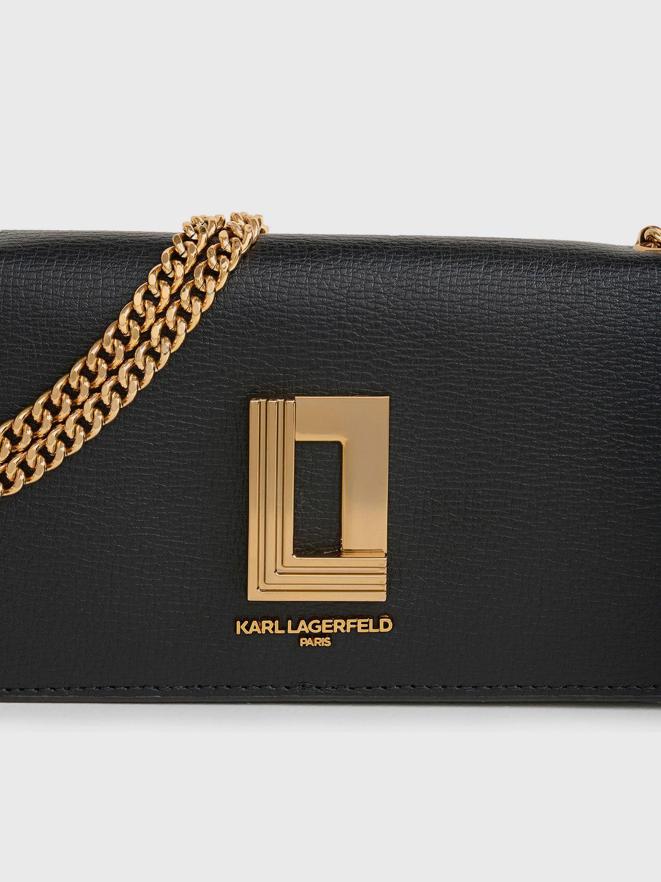 Cartera con cadena - Kosette Negro Karl Lagerfeld-2