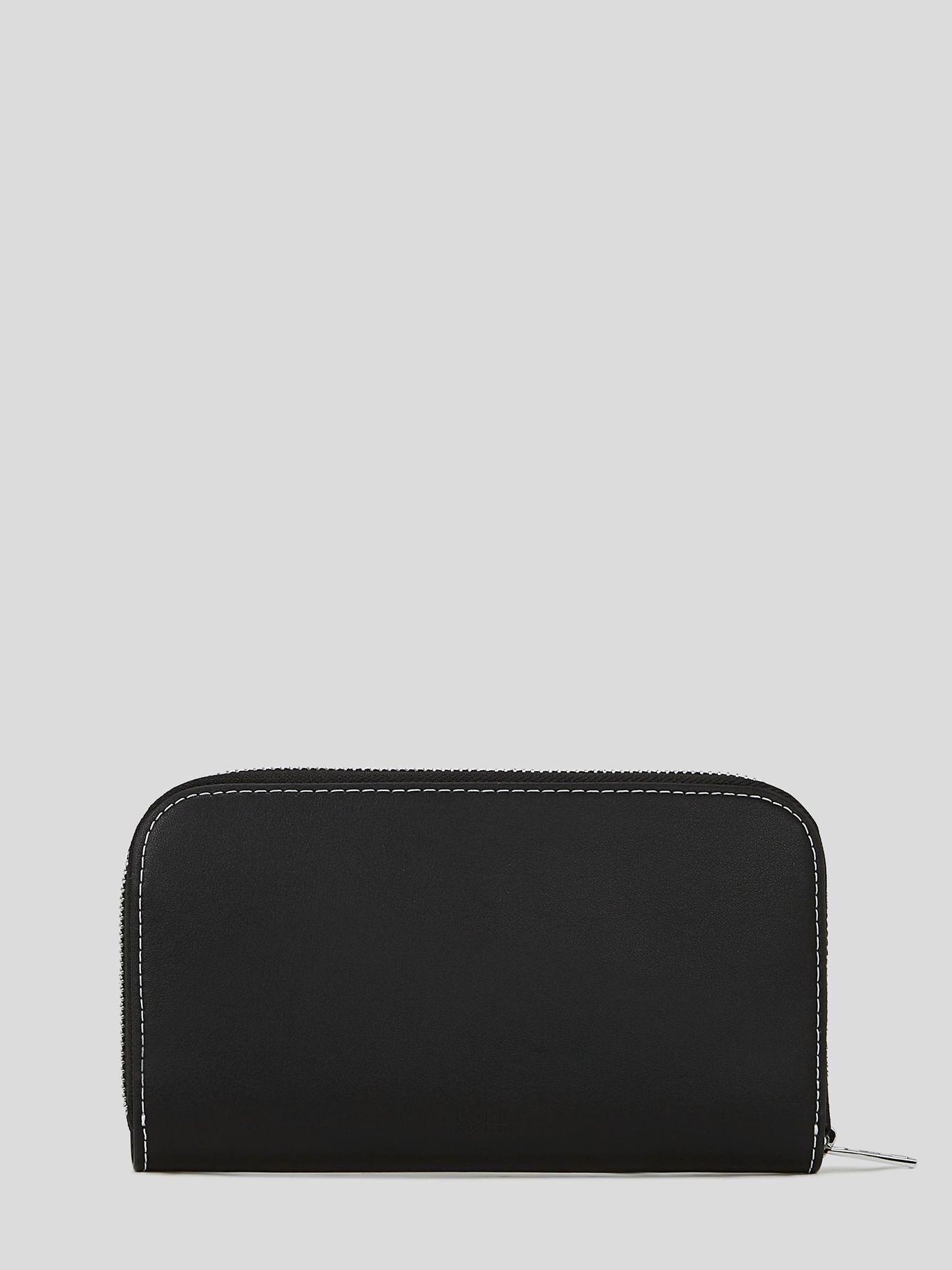 Billetera con firma metálica Negro Karl Lagerfeld-1