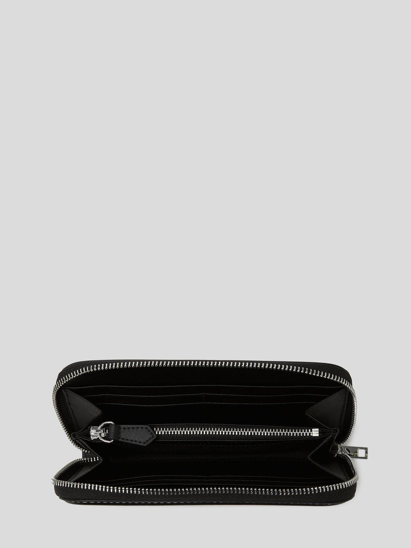 Billetera con firma metálica Negro Karl Lagerfeld-2