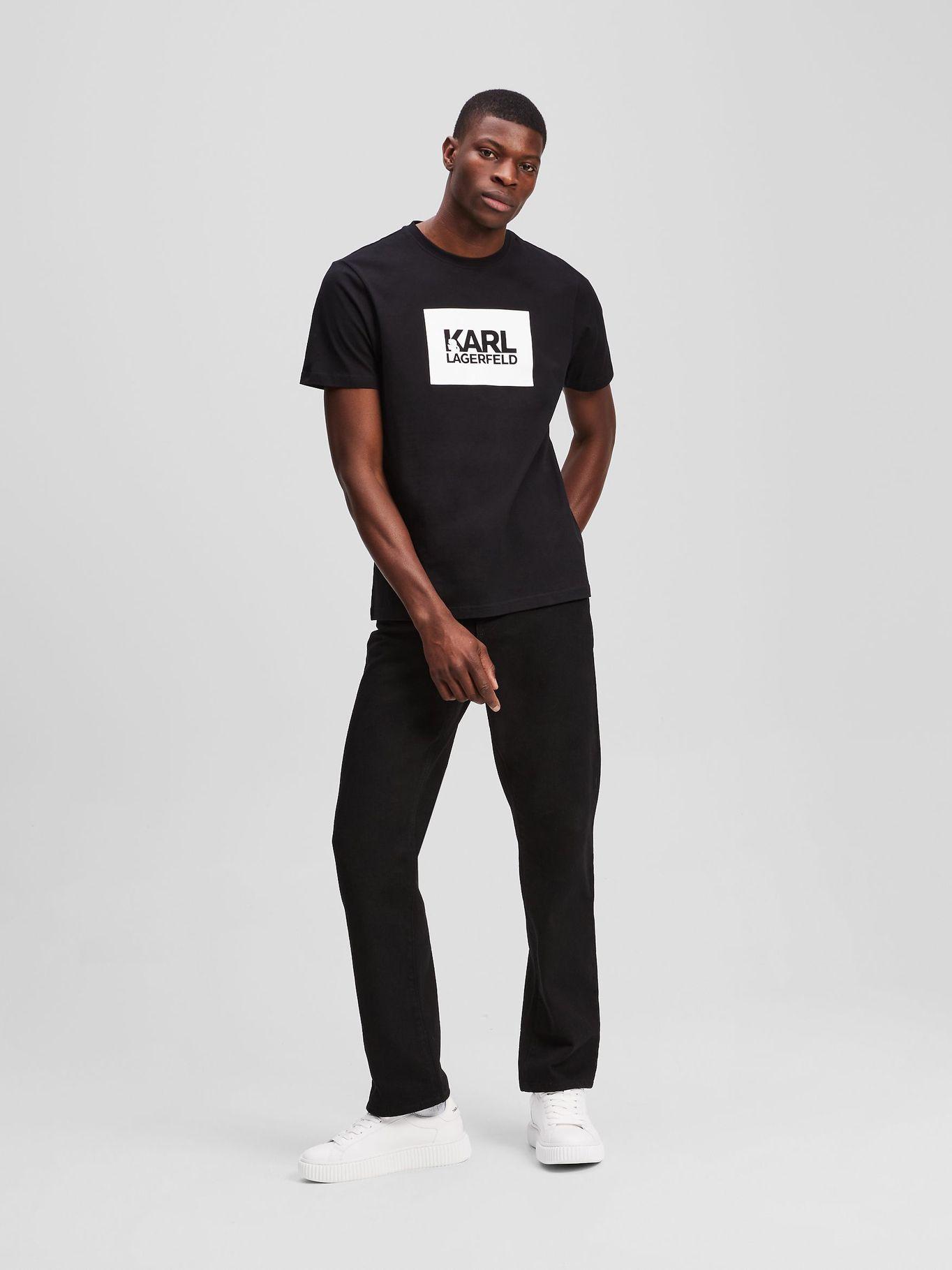 Polera con logo de KARL Negro Karl Lagerfeld-1
