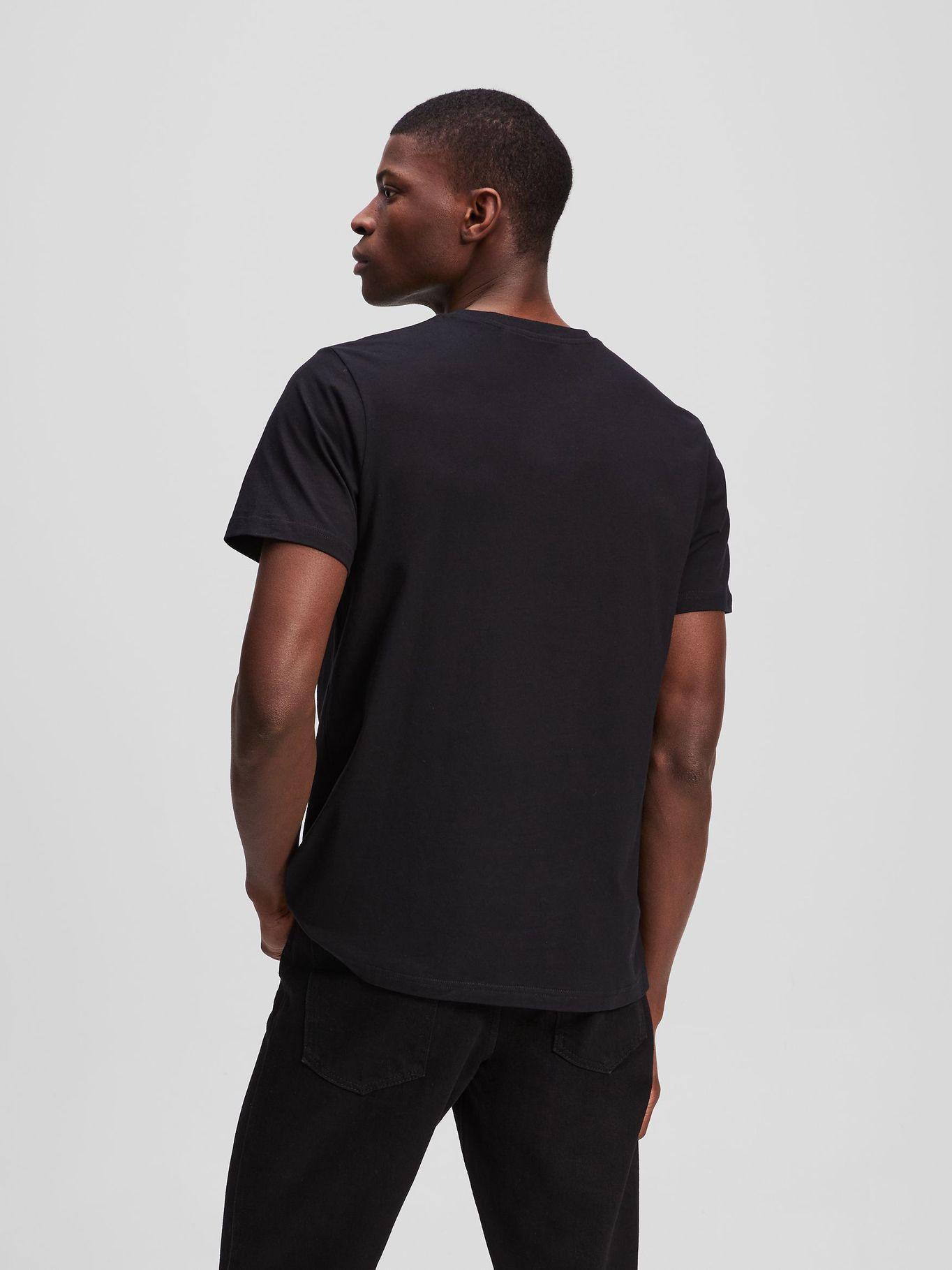 Polera con logo de KARL Negro Karl Lagerfeld-2