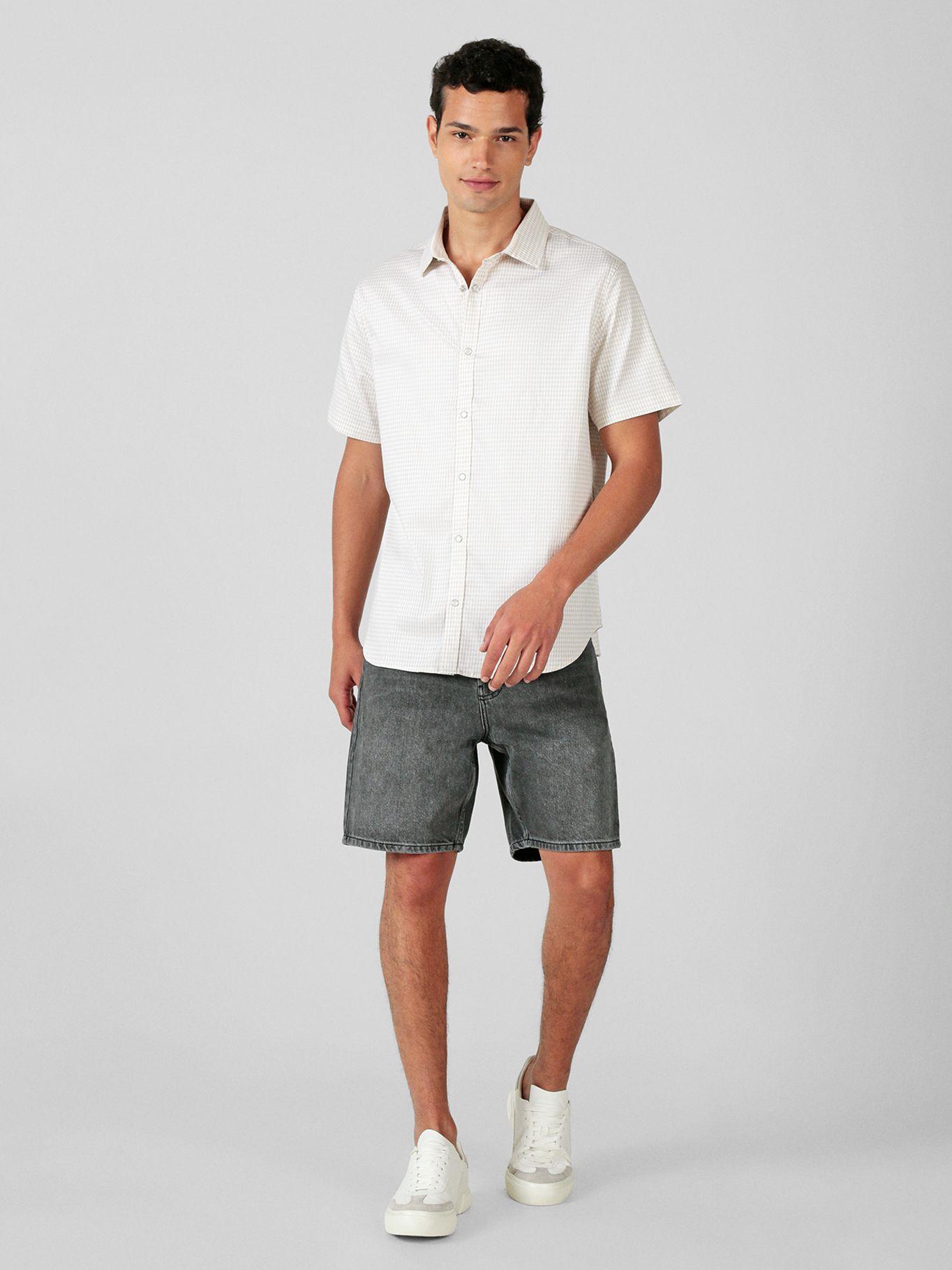 Camisa con estampado Blanco Karl Lagerfeld-1