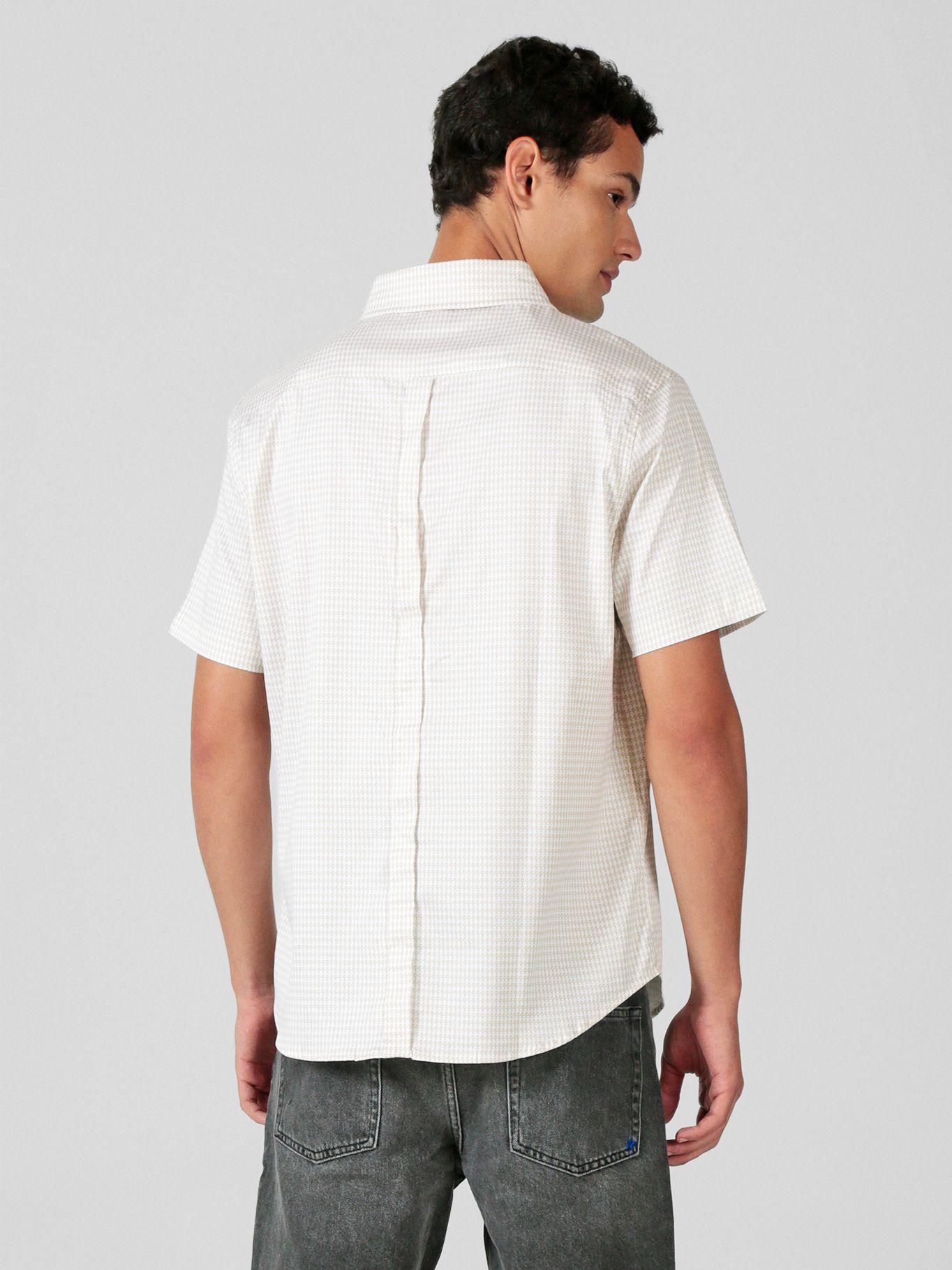 Camisa con estampado Blanco Karl Lagerfeld-2