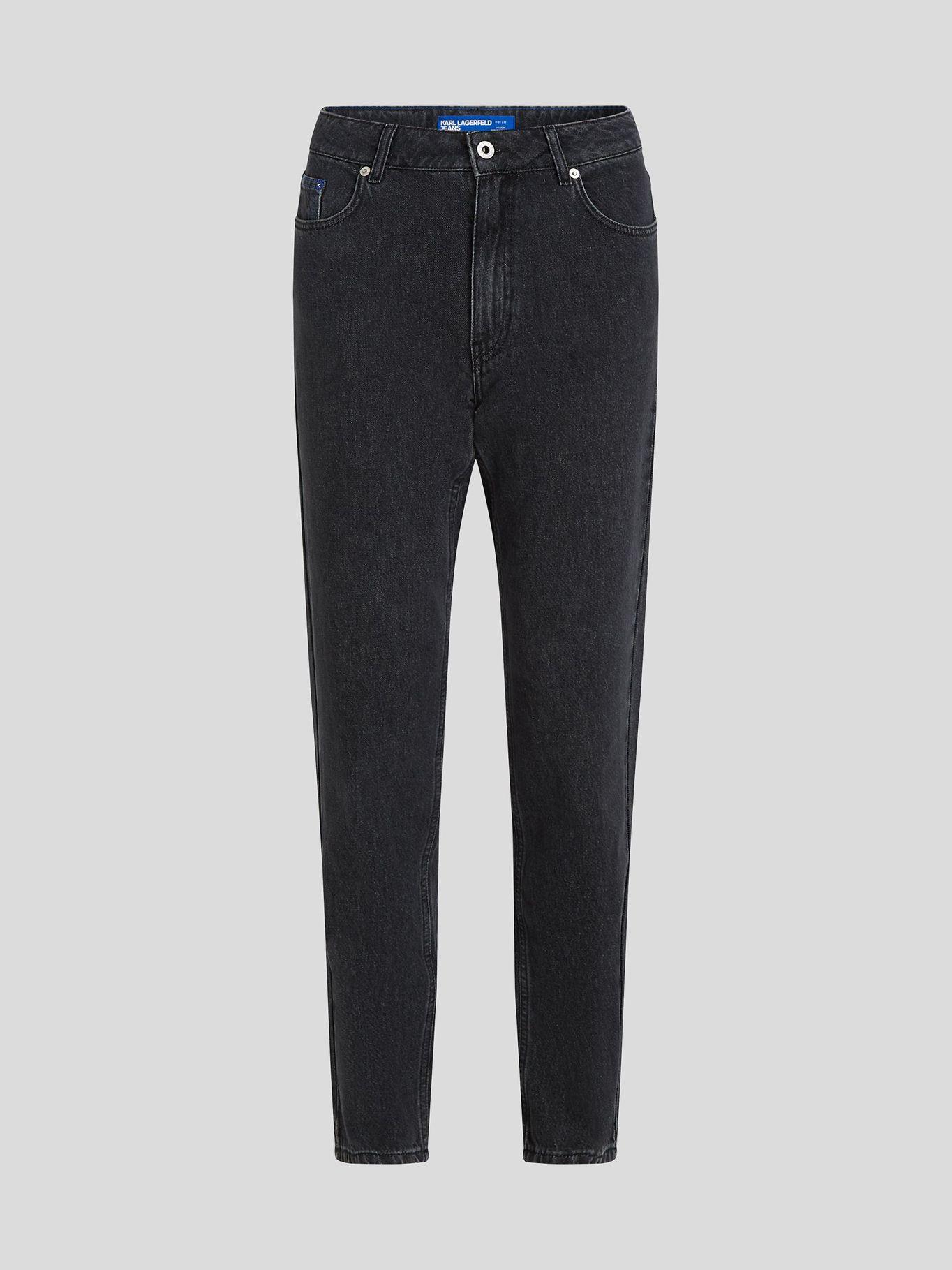 Jeans mom Negro Karl Lagerfeld-4