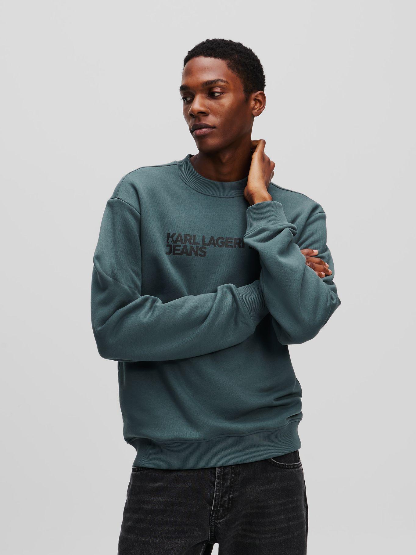 Polerón regular fit -K/ESSENTIAL Verde Karl Lagerfeld-0