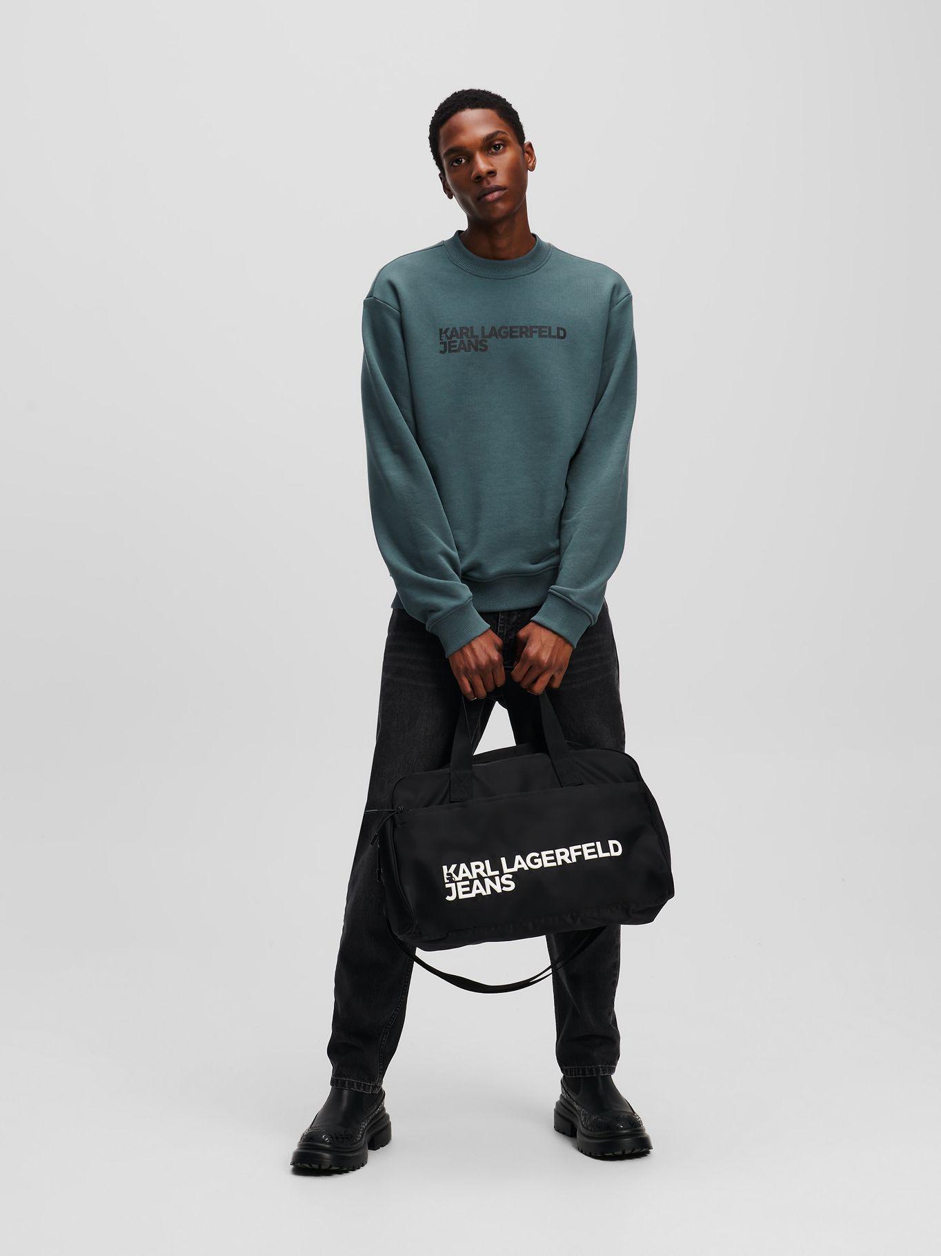 Polerón regular fit -K/ESSENTIAL Verde Karl Lagerfeld-1