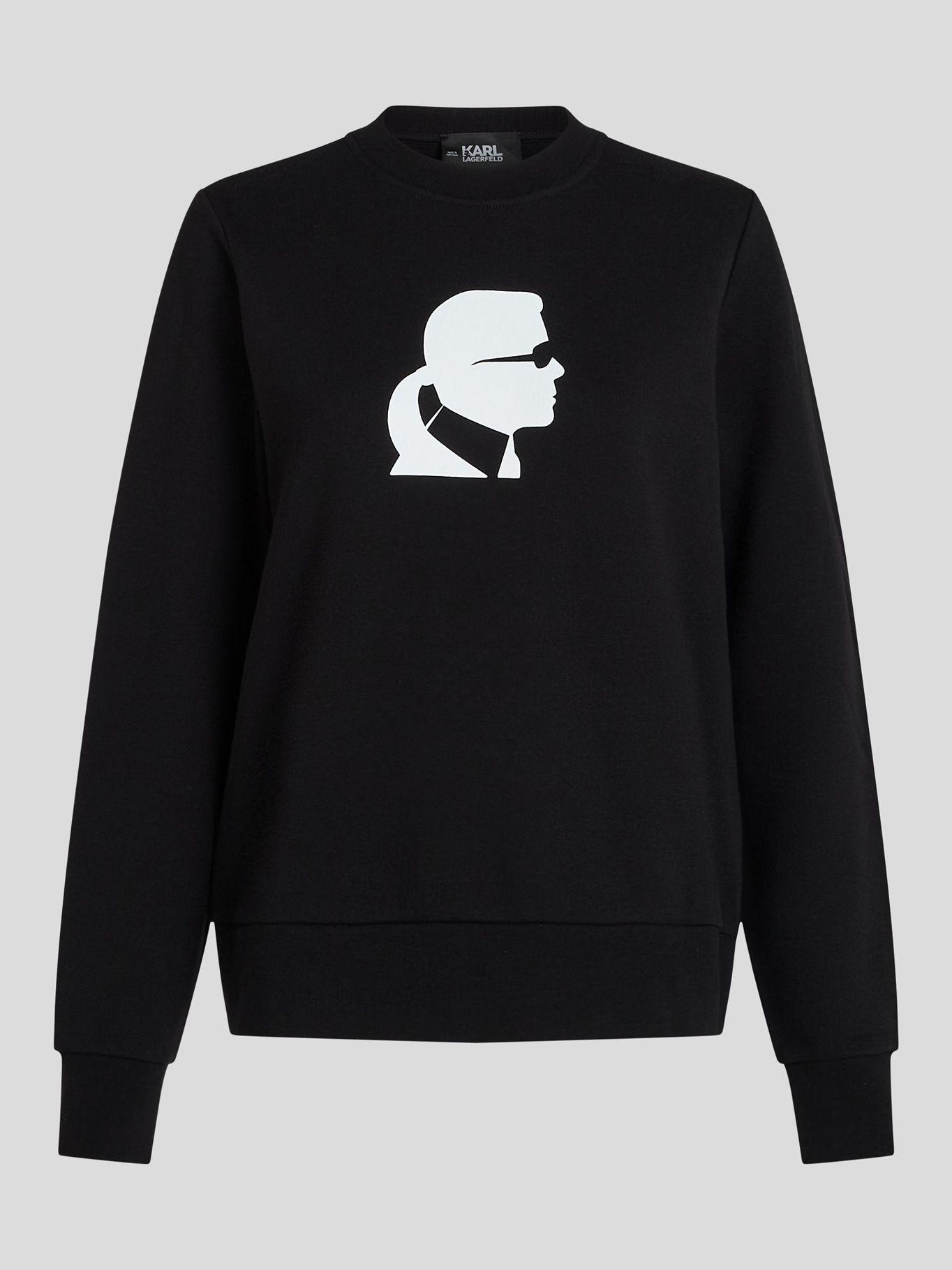Polerón con perfil de KARL/ Negro Karl Lagerfeld-0