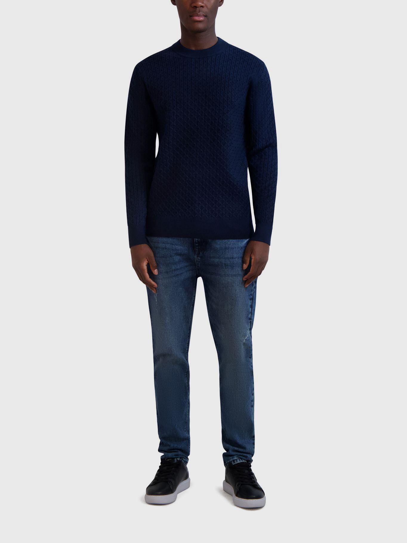 Sweater texturizado geométrico-1