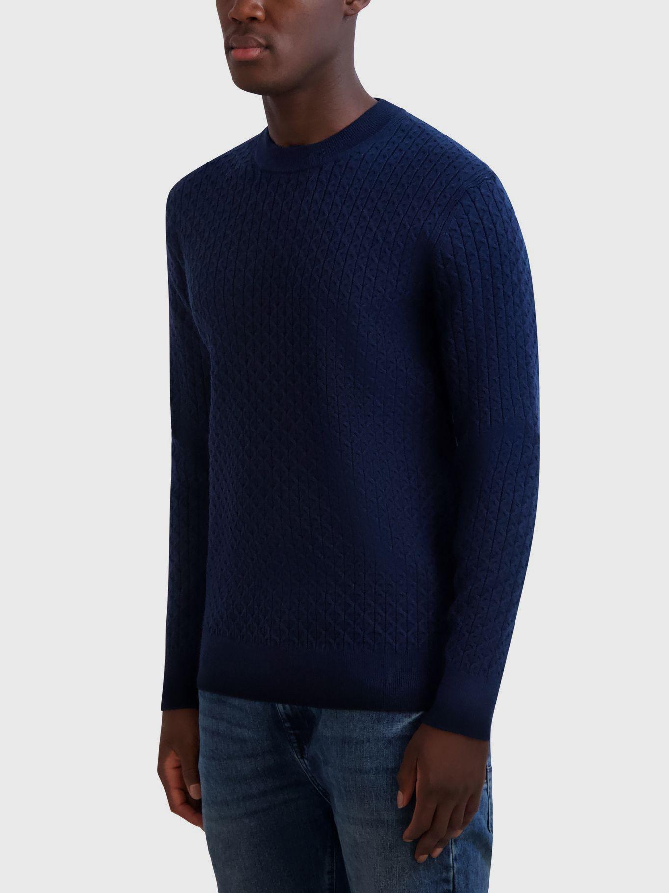 Sweater texturizado geométrico-3