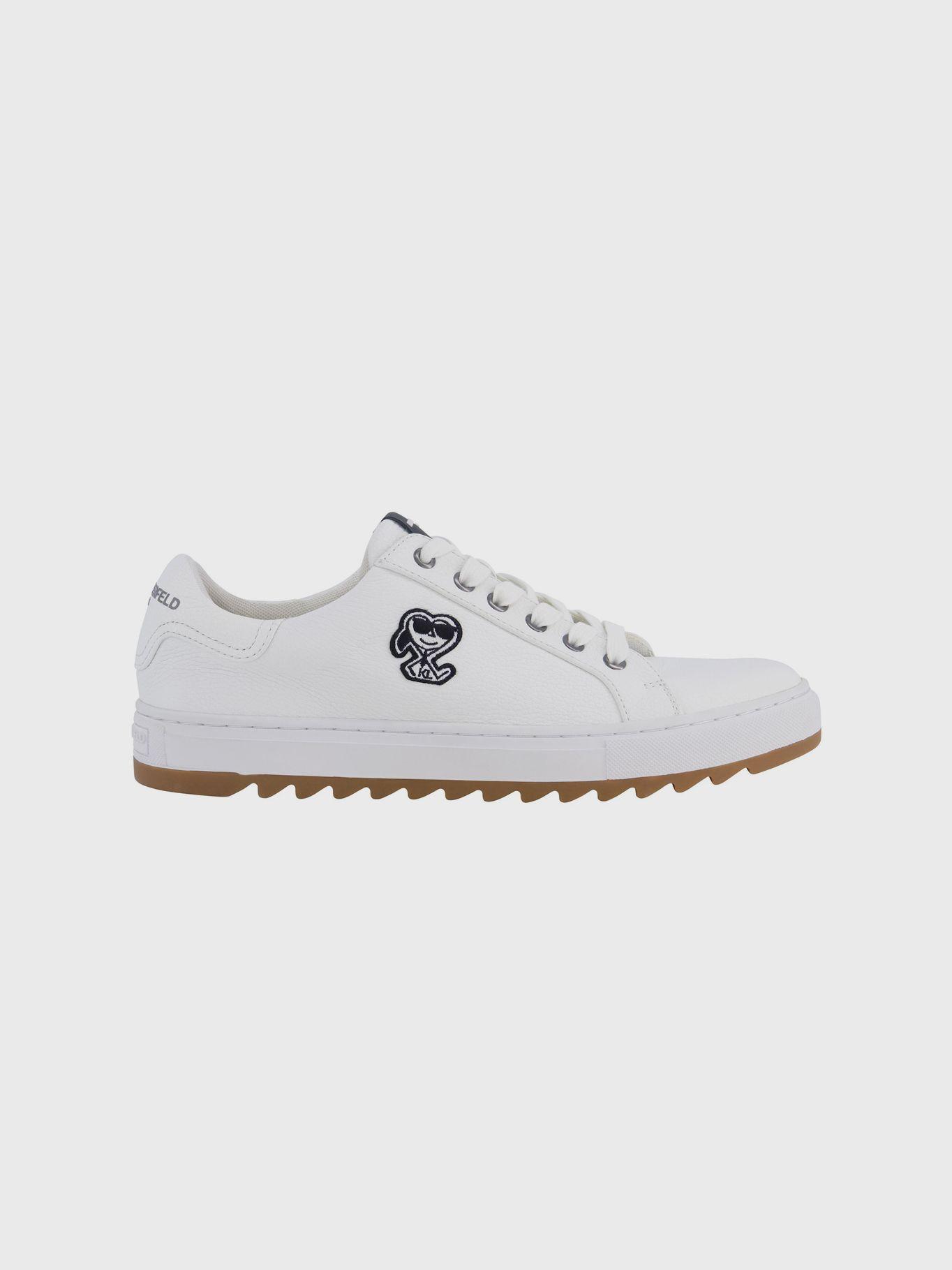 Zapatillas de cuero con parche-2