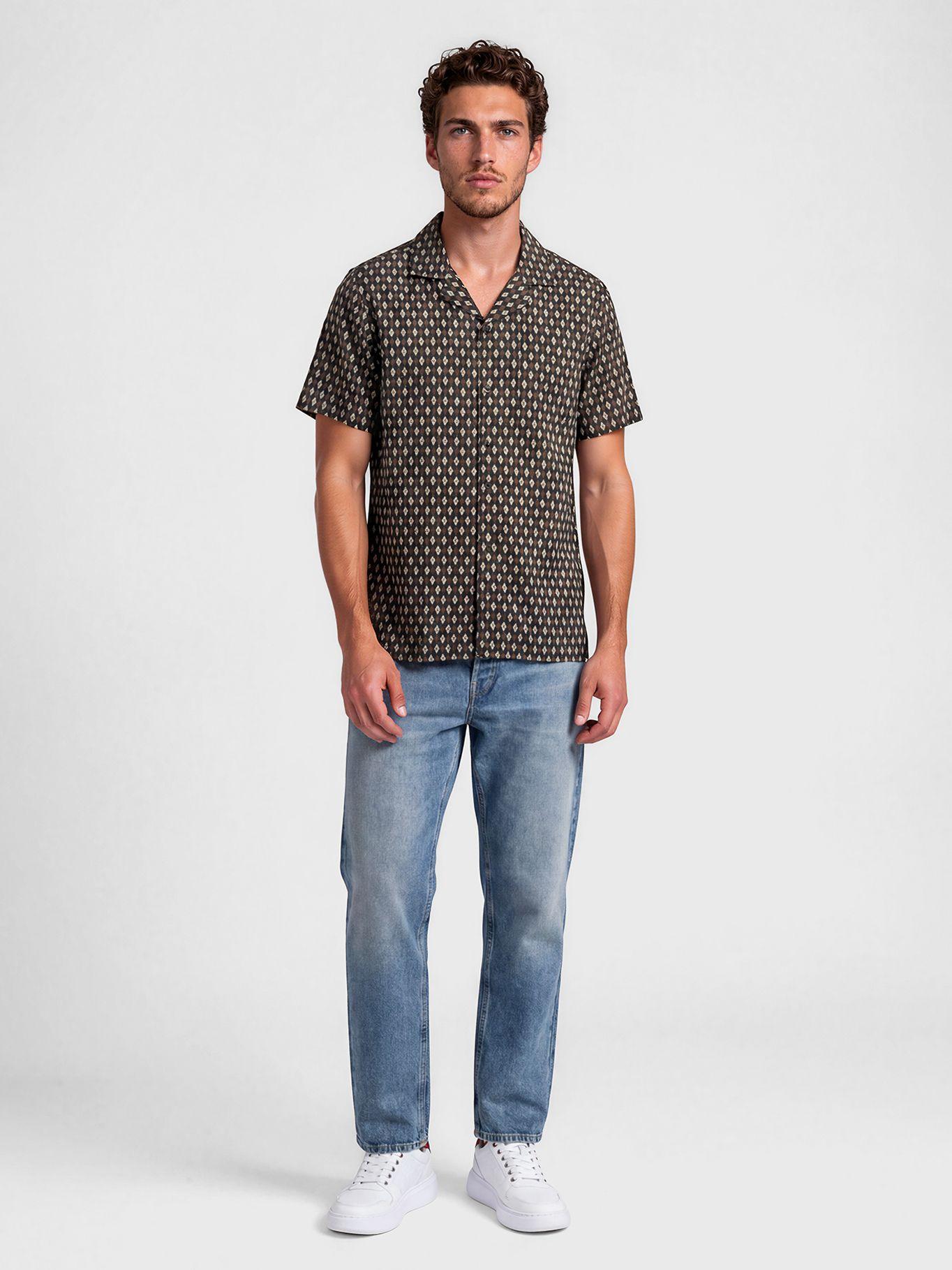 Camisa con estampado KL grande Café Karl Lagerfeld-1