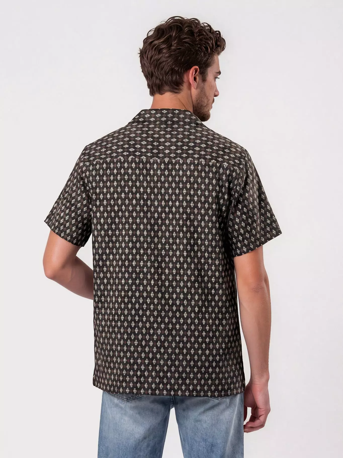 Camisa con estampado KL grande Café Karl Lagerfeld-3