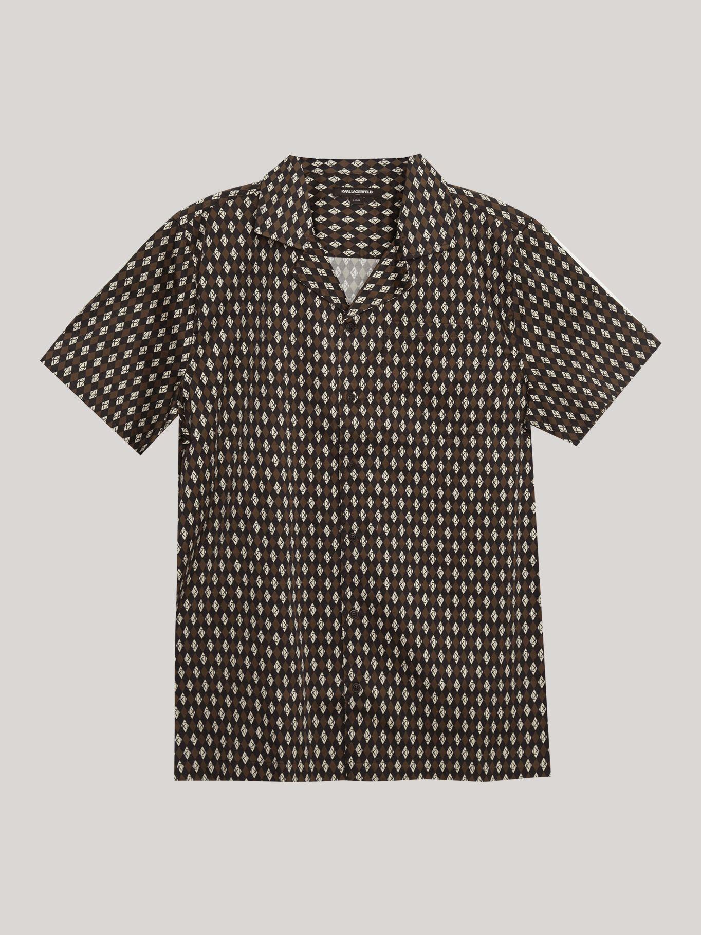 Camisa con estampado KL grande Café Karl Lagerfeld-4