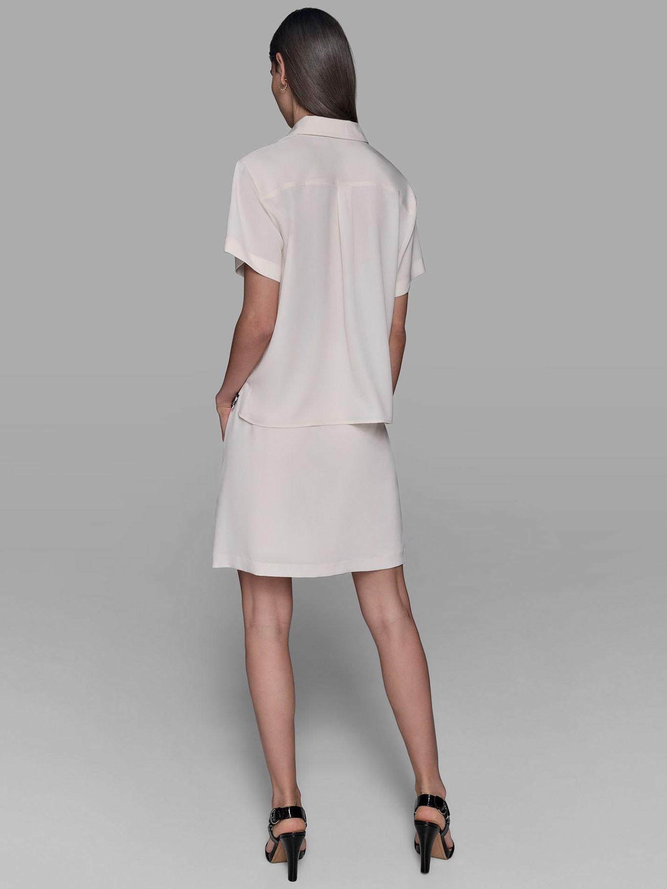 Camisa manga corta floral Blanco Karl Lagerfeld-2