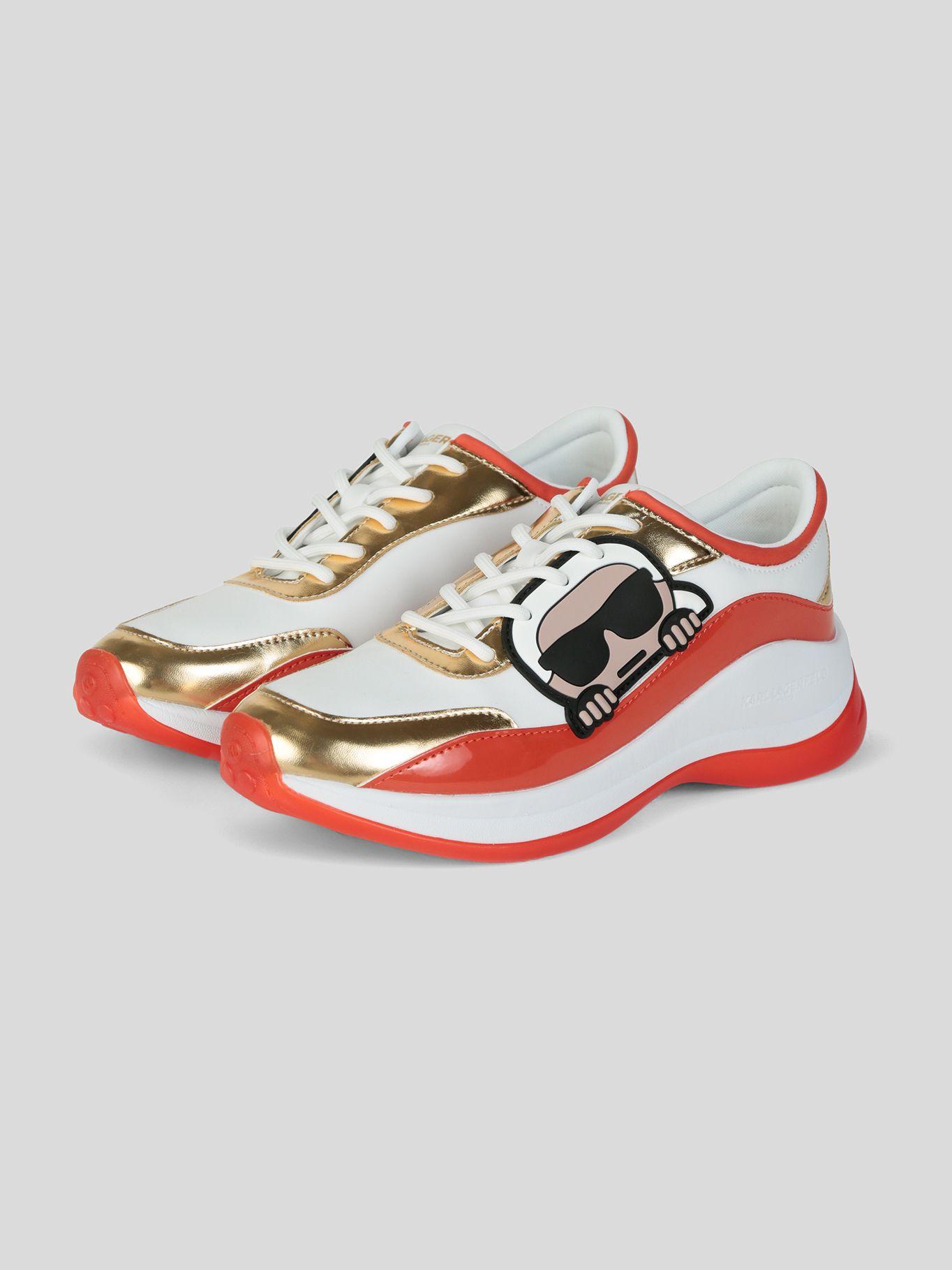 Zapatillas deportivas multicolor bordada Blanco-0