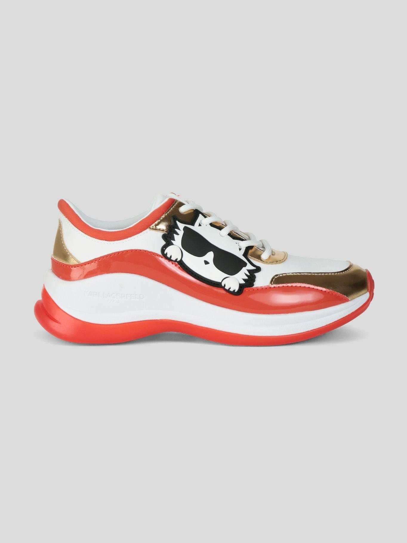 Zapatillas deportivas multicolor bordada Blanco-5