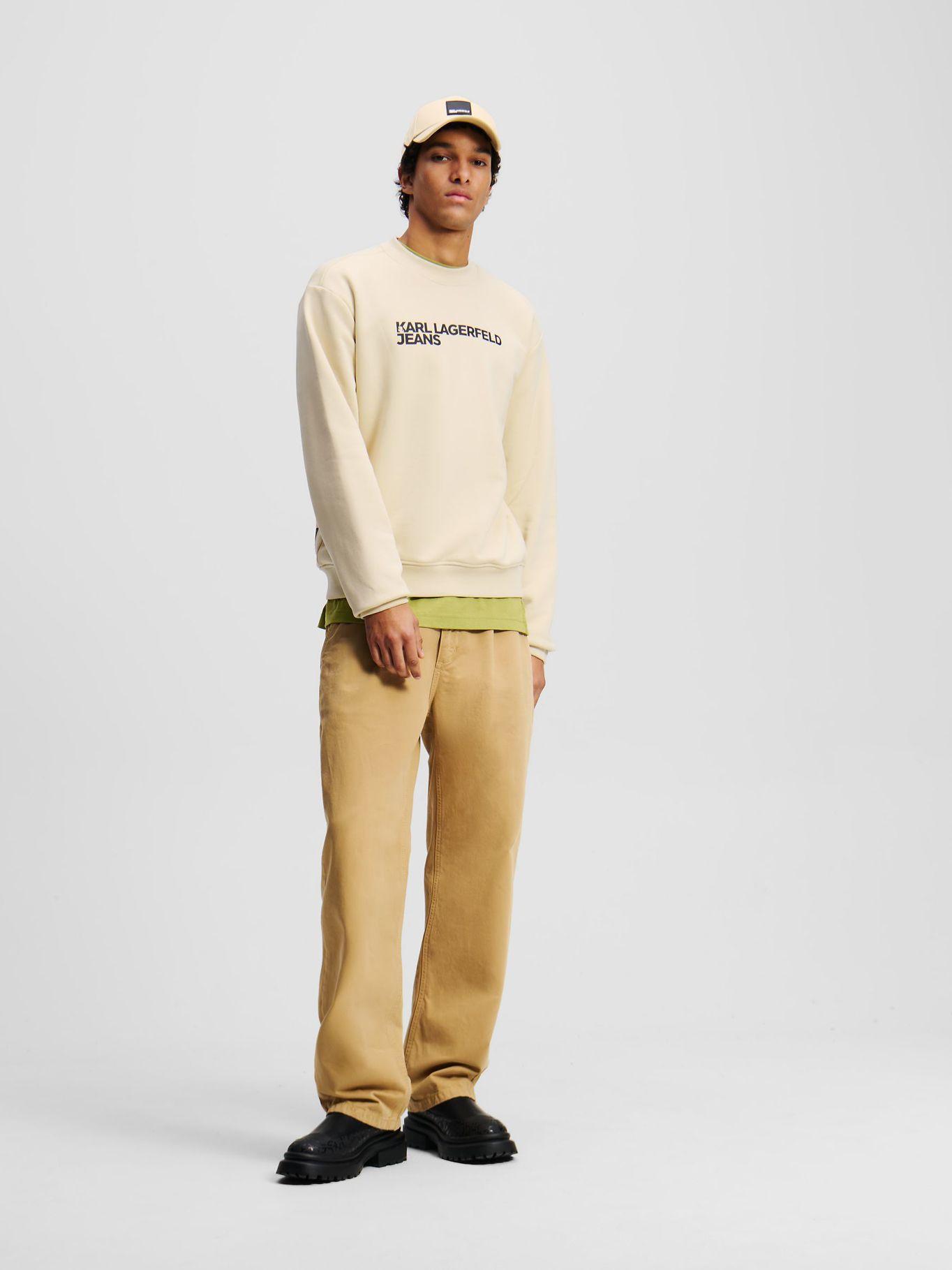 Polerón regular fit - K/ESSENTIAL Blanco Karl Lagerfeld-1