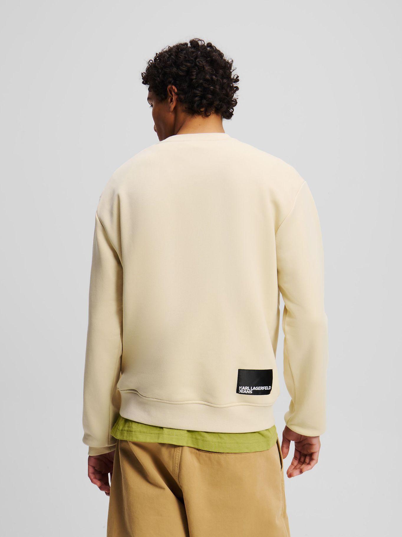 Polerón regular fit - K/ESSENTIAL Blanco Karl Lagerfeld-2