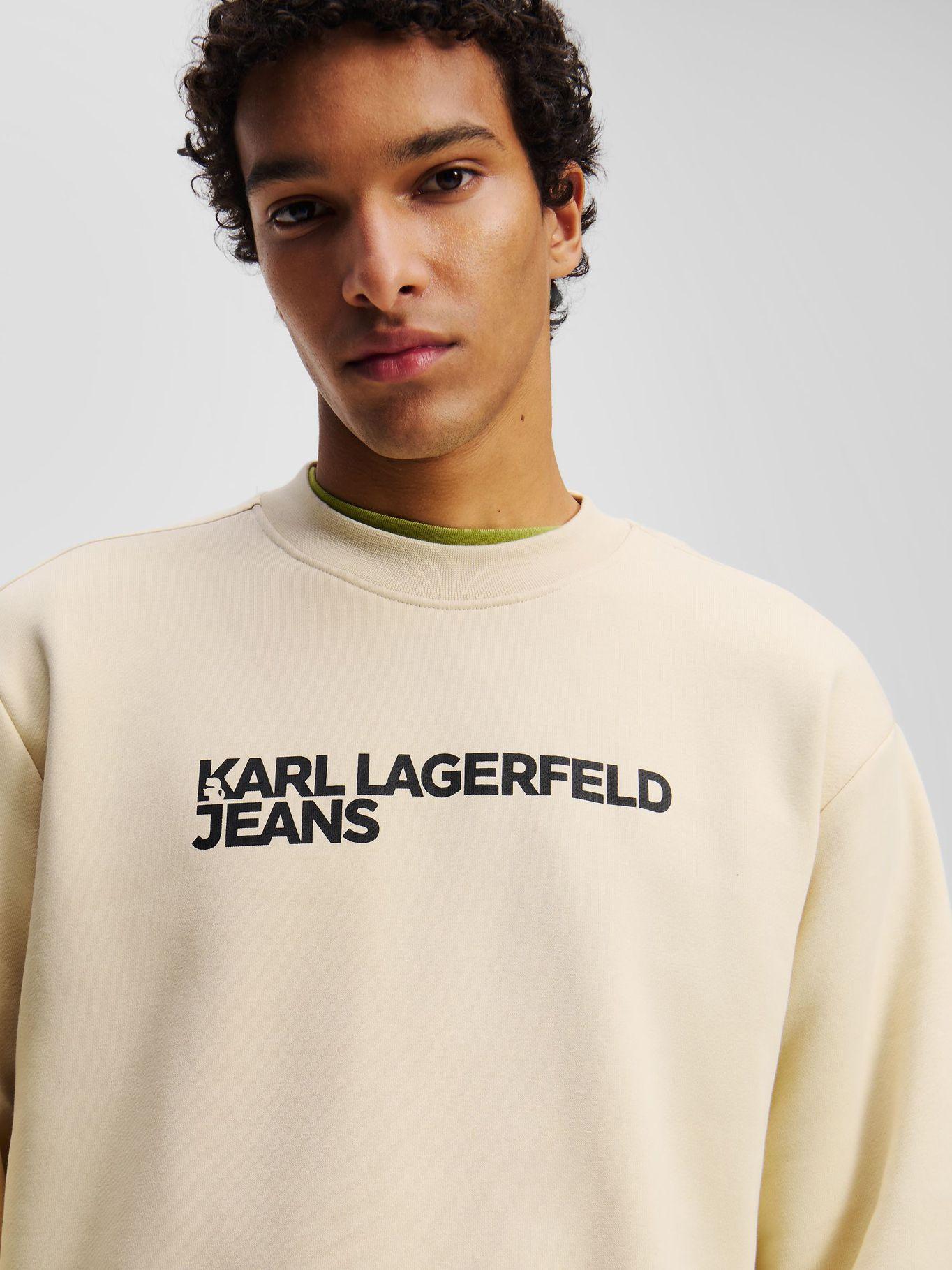 Polerón regular fit - K/ESSENTIAL Blanco Karl Lagerfeld-3