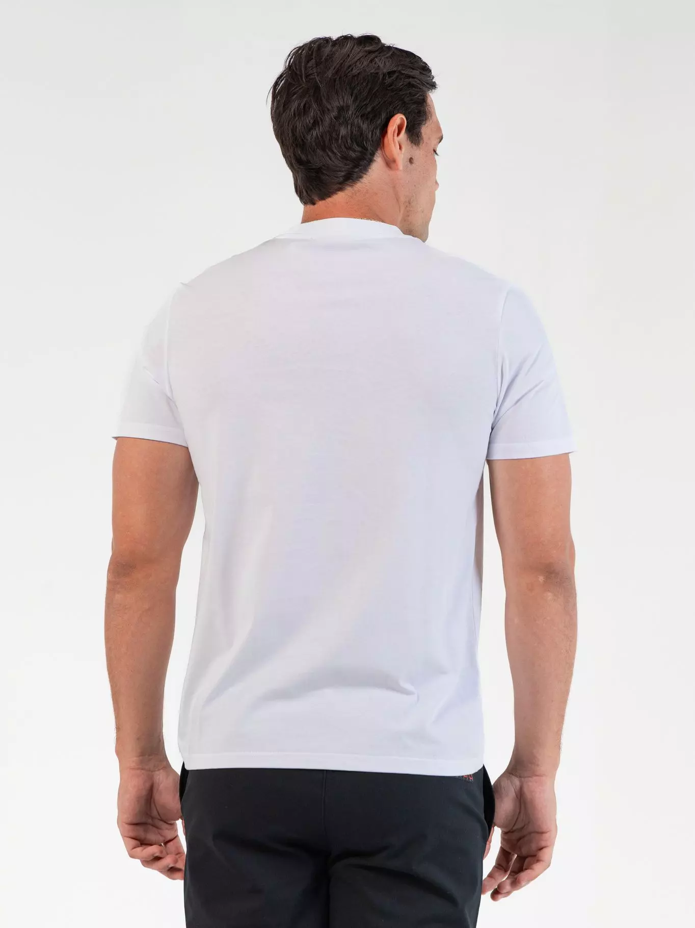 Polera signature Blanco Karl Lagerfeld-3