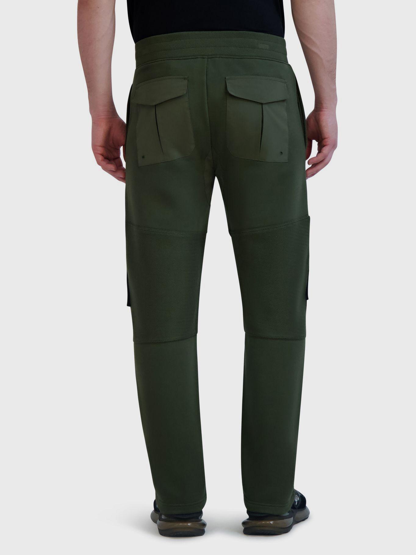 Jogger con textura Verde-2