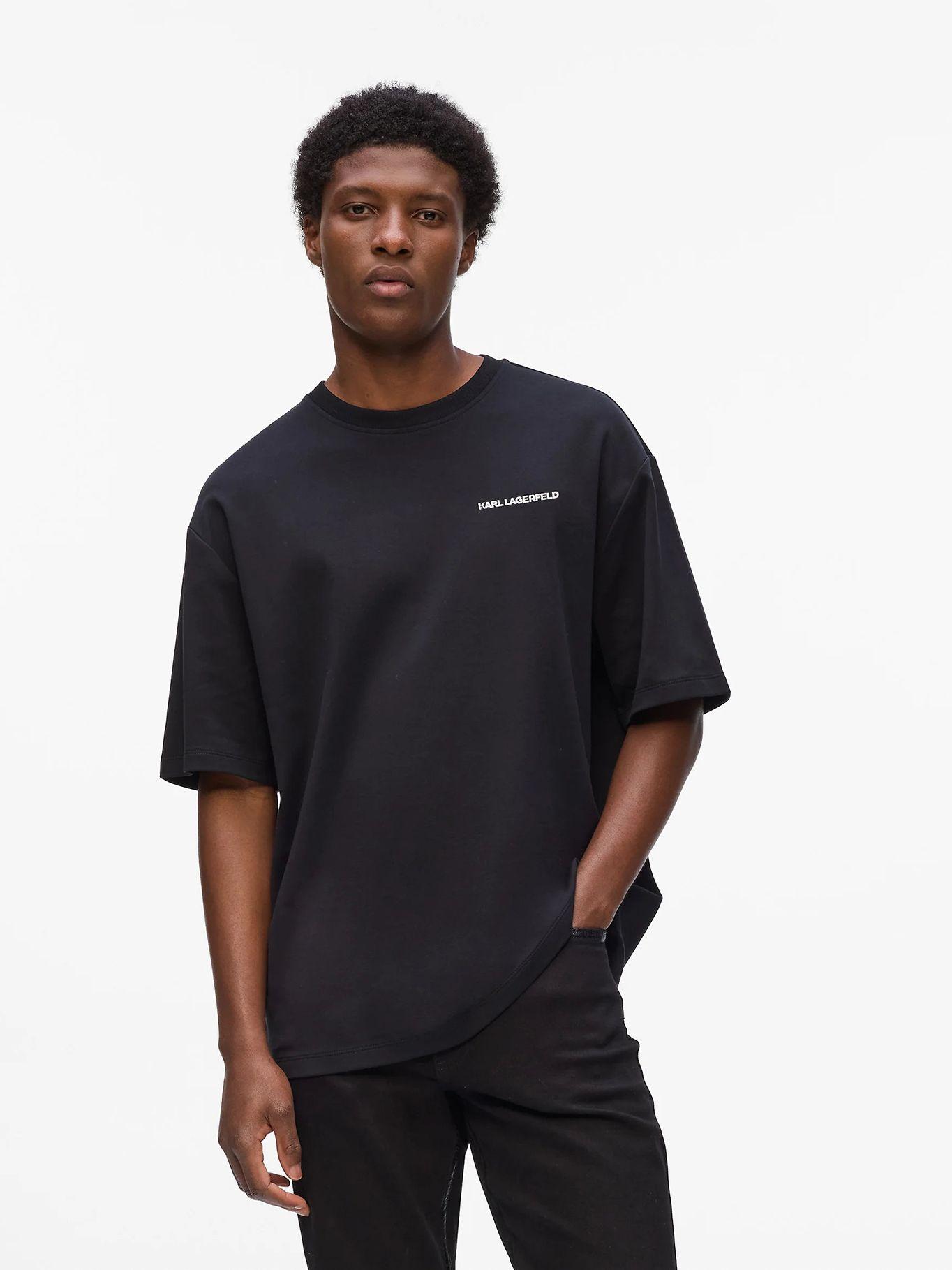 Polera relaxed Negro Karl Lagerfeld-0